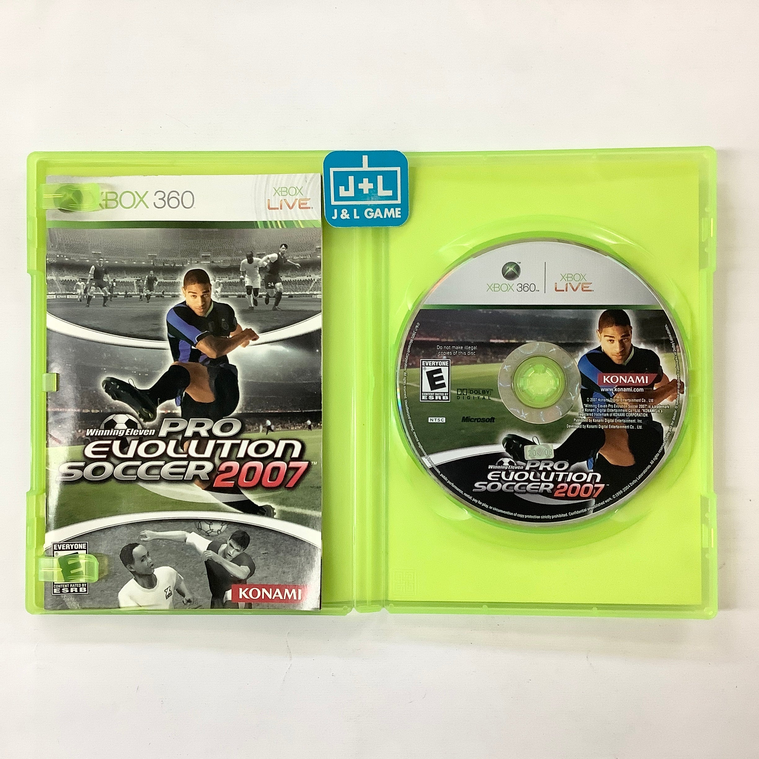 Winning Eleven: Pro Evolution Soccer 2007 - Xbox 360 [Pre-Owned] Video Games Konami   