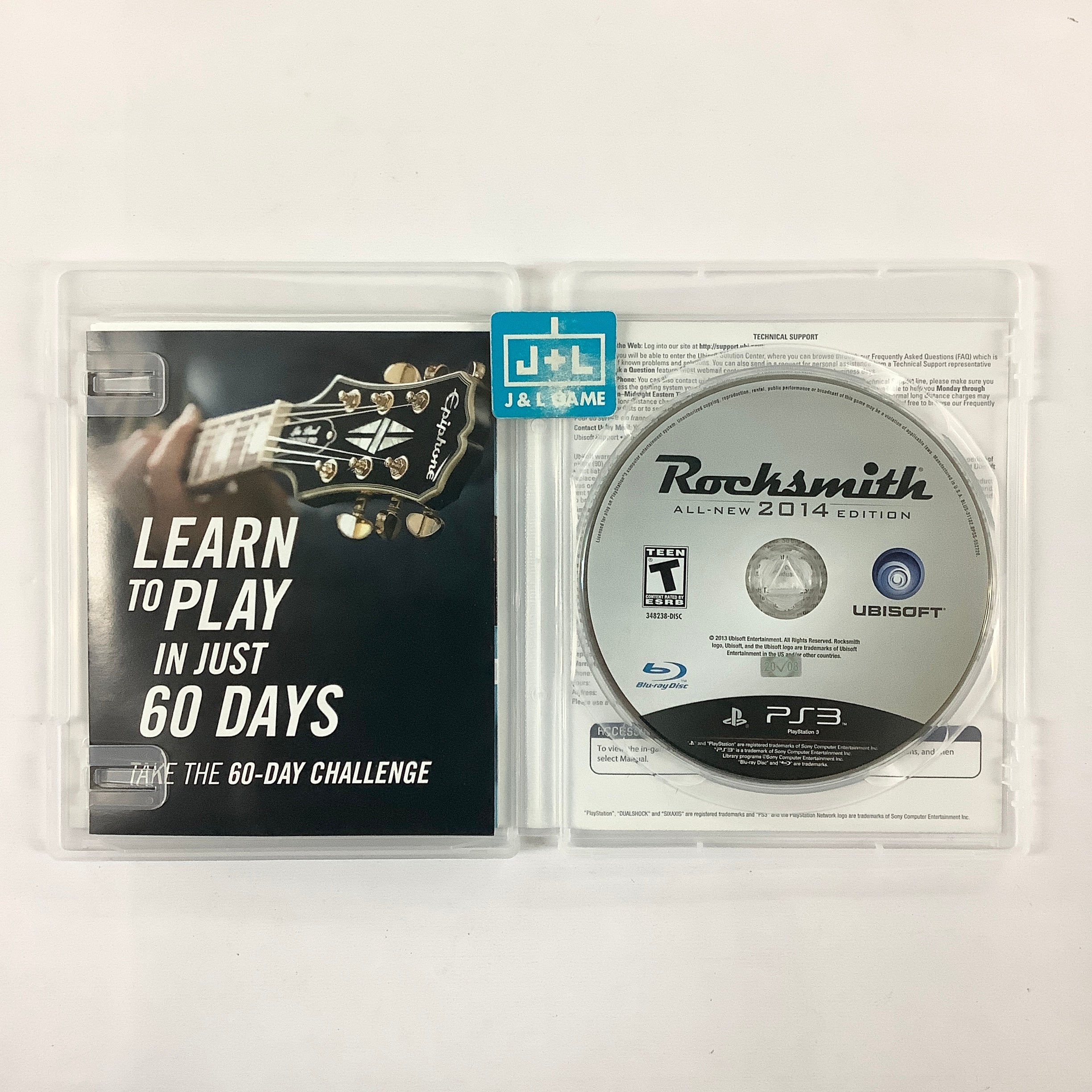 Rocksmith 2014 Edition (Game Only) - (PS3) PlayStation 3 [Pre-Owned] Video Games Ubisoft   