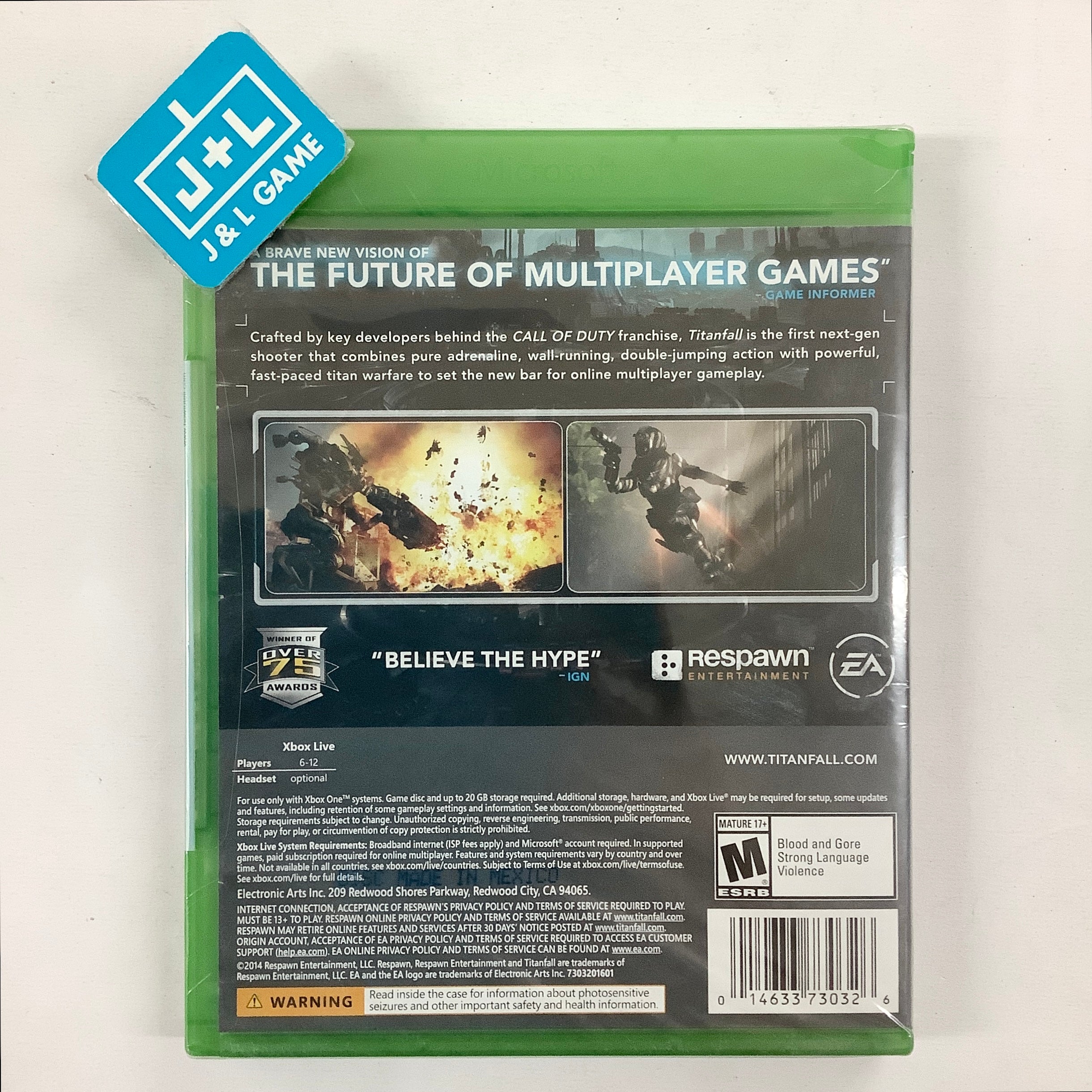 Titanfall - (XB1) Xbox One Video Games Electronic Arts   