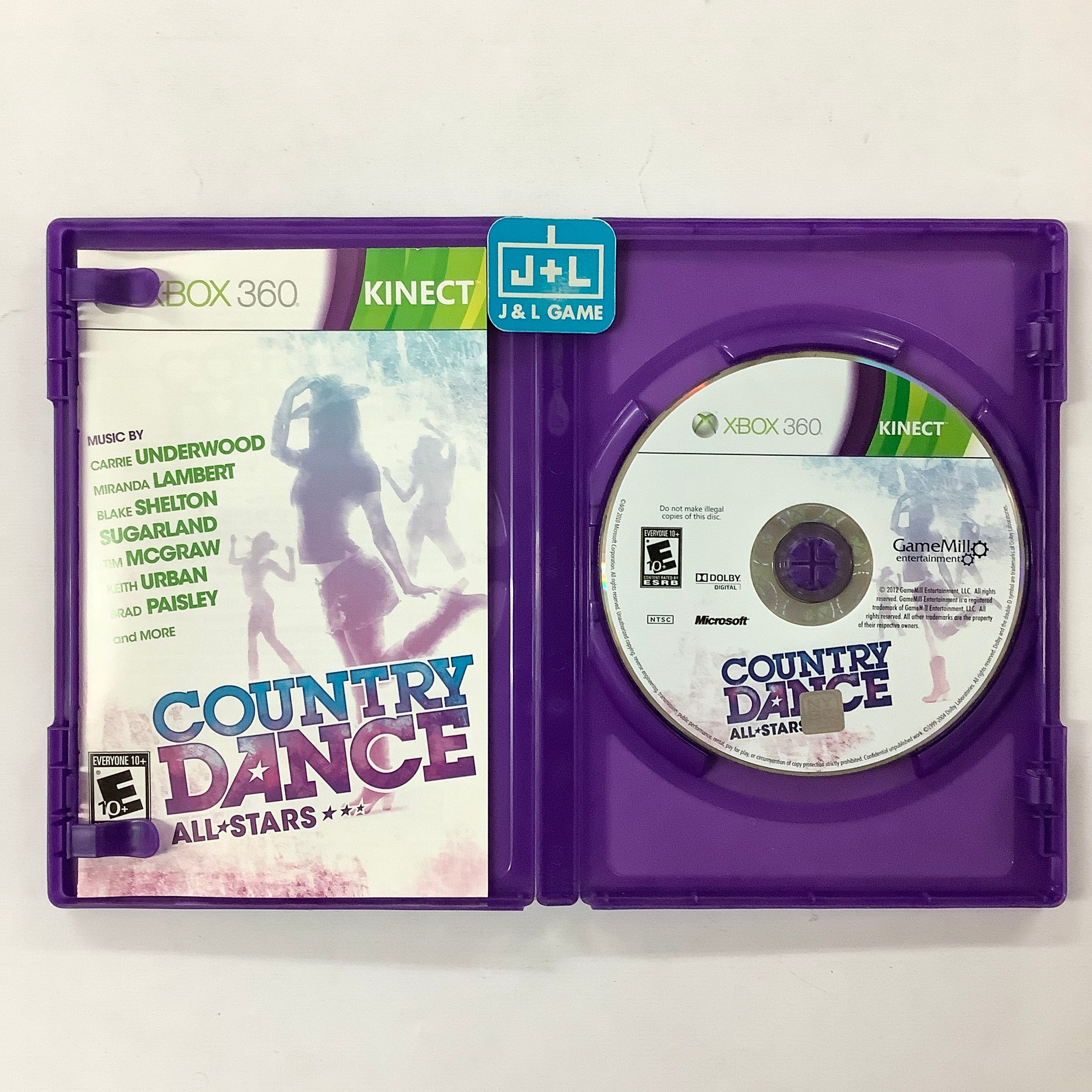 Country Dance All Stars (Kinect Required) - Xbox 360 [Pre-Owned] Video Games GameMill Publishing   