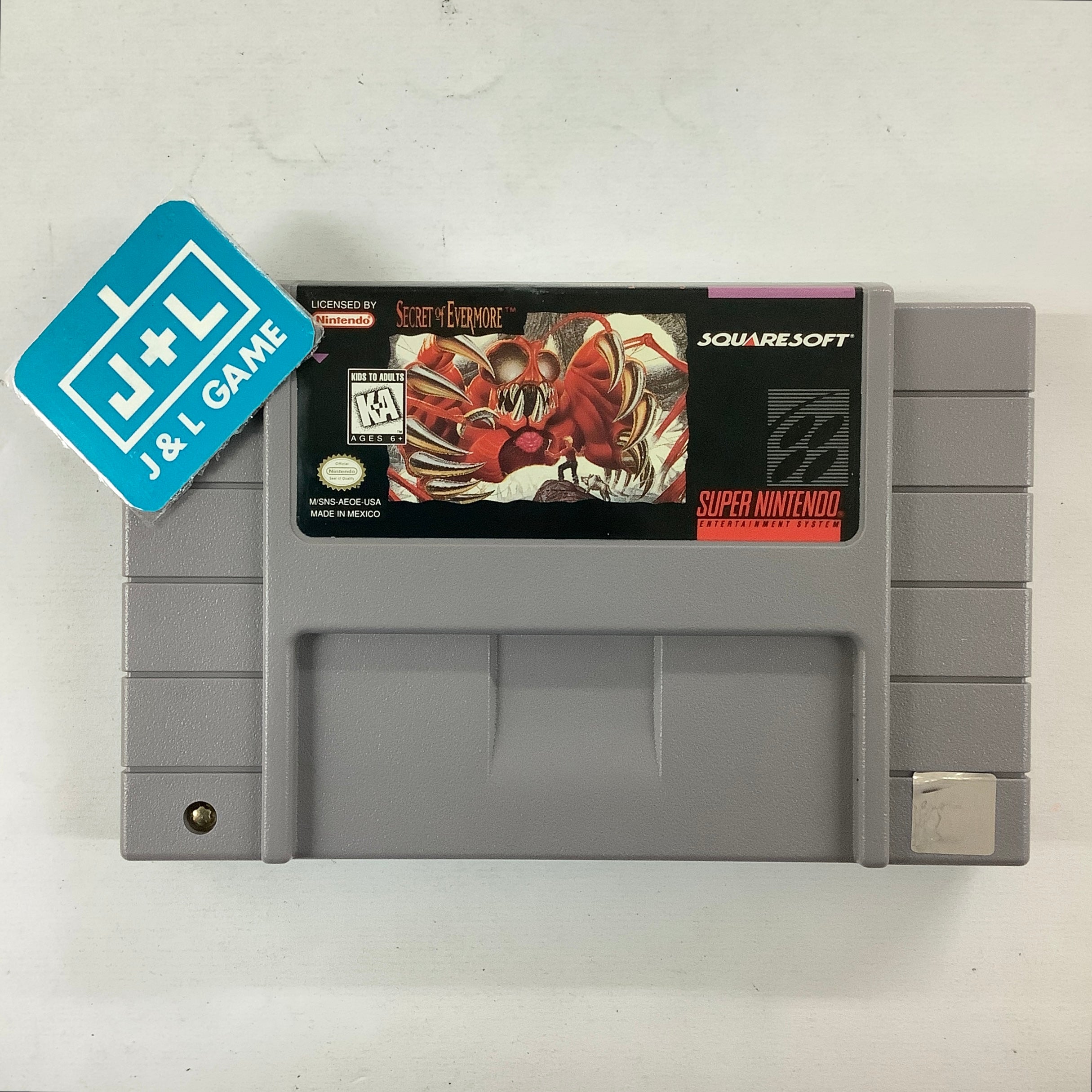 Secret of Evermore - (SNES) Super Nintendo [Pre-Owned] Video Games SquareSoft   