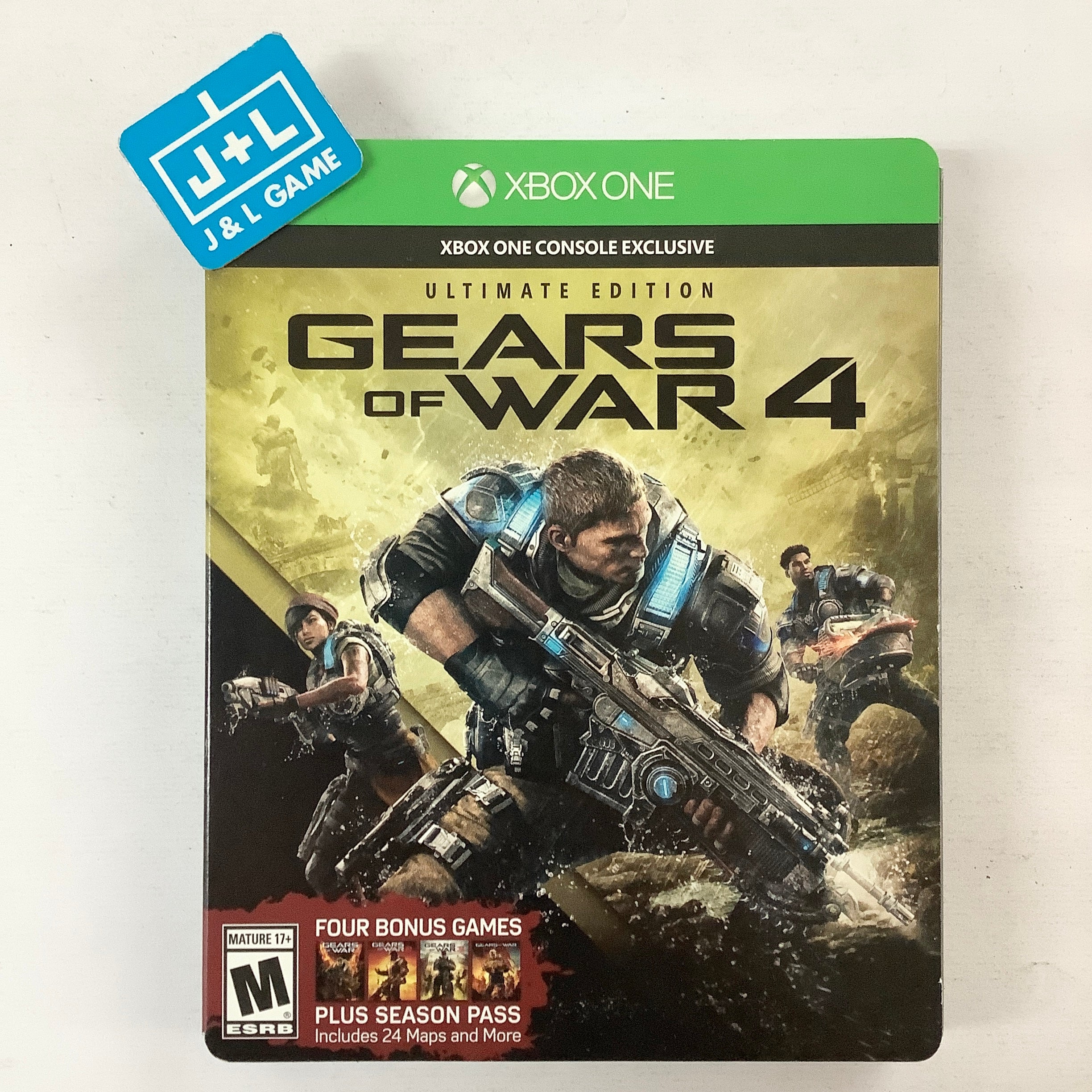 Gears of War 4: Ultimate Edition - (XB1) Xbox One Video Games Microsoft   