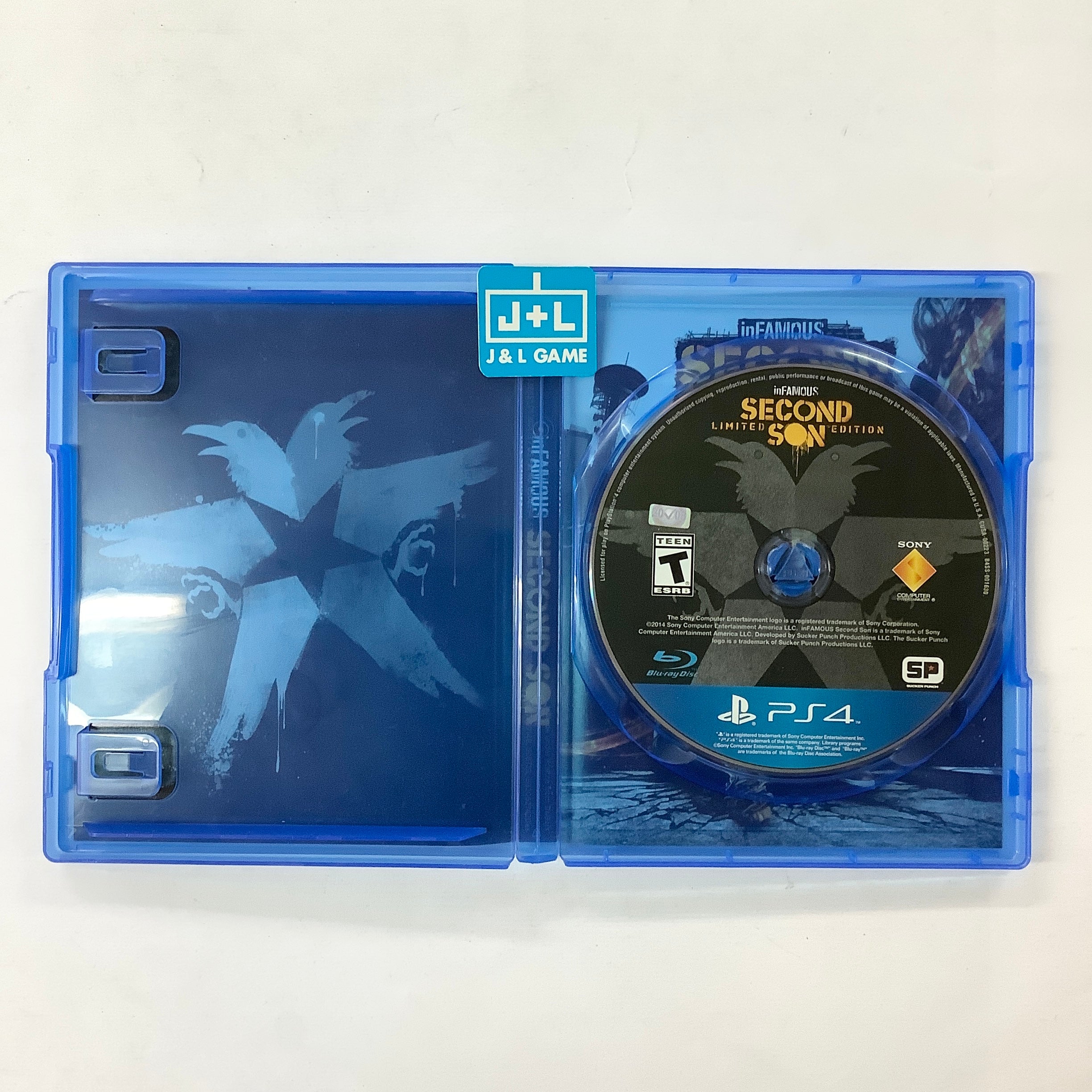 Infamous: Second Son (Limited Edition) - (PS4) PlayStation 4 [Pre-Owned] Video Games PlayStation   