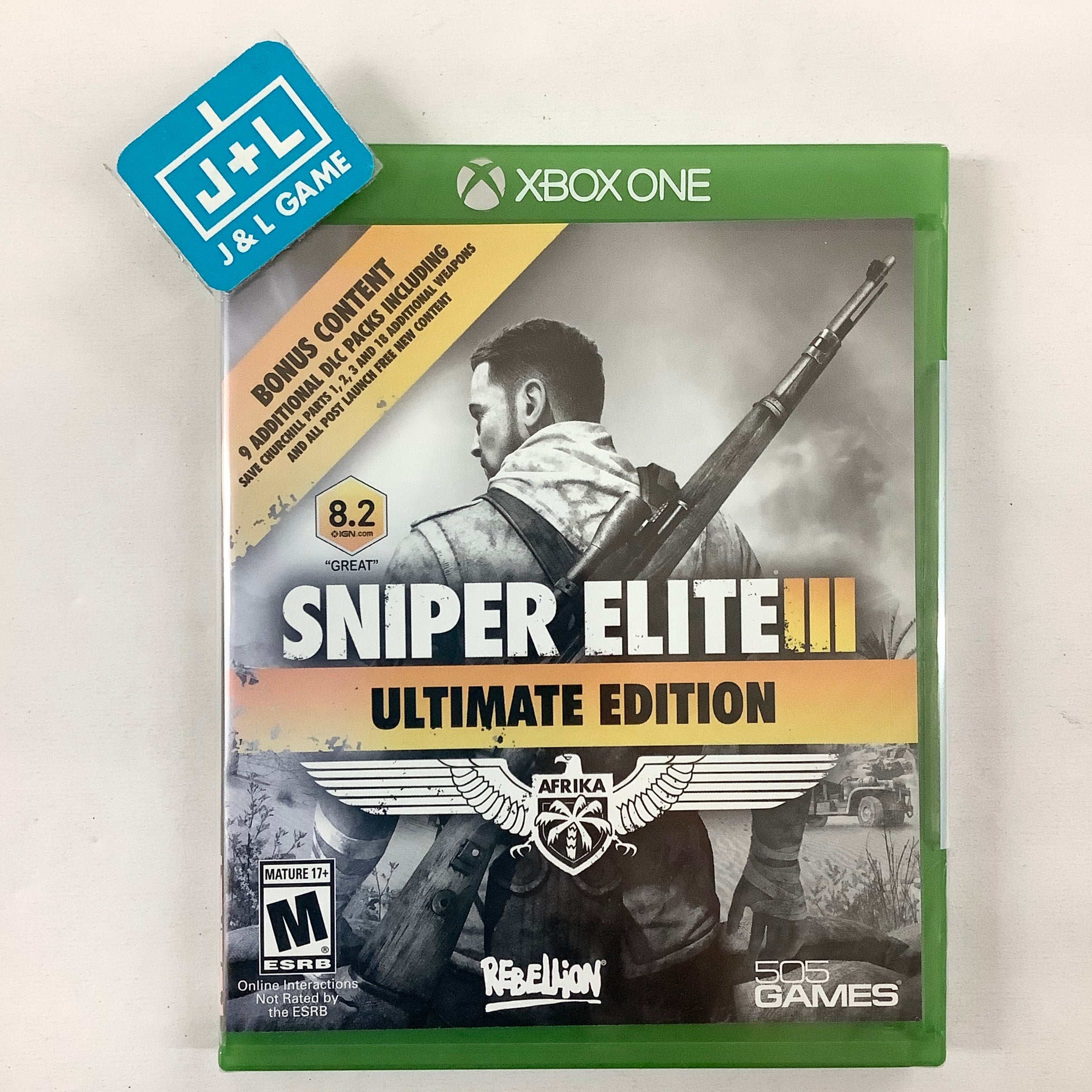 Sniper Elite III (Ultimate Edition) - (XB1) Xbox One Video Games 505 Games   