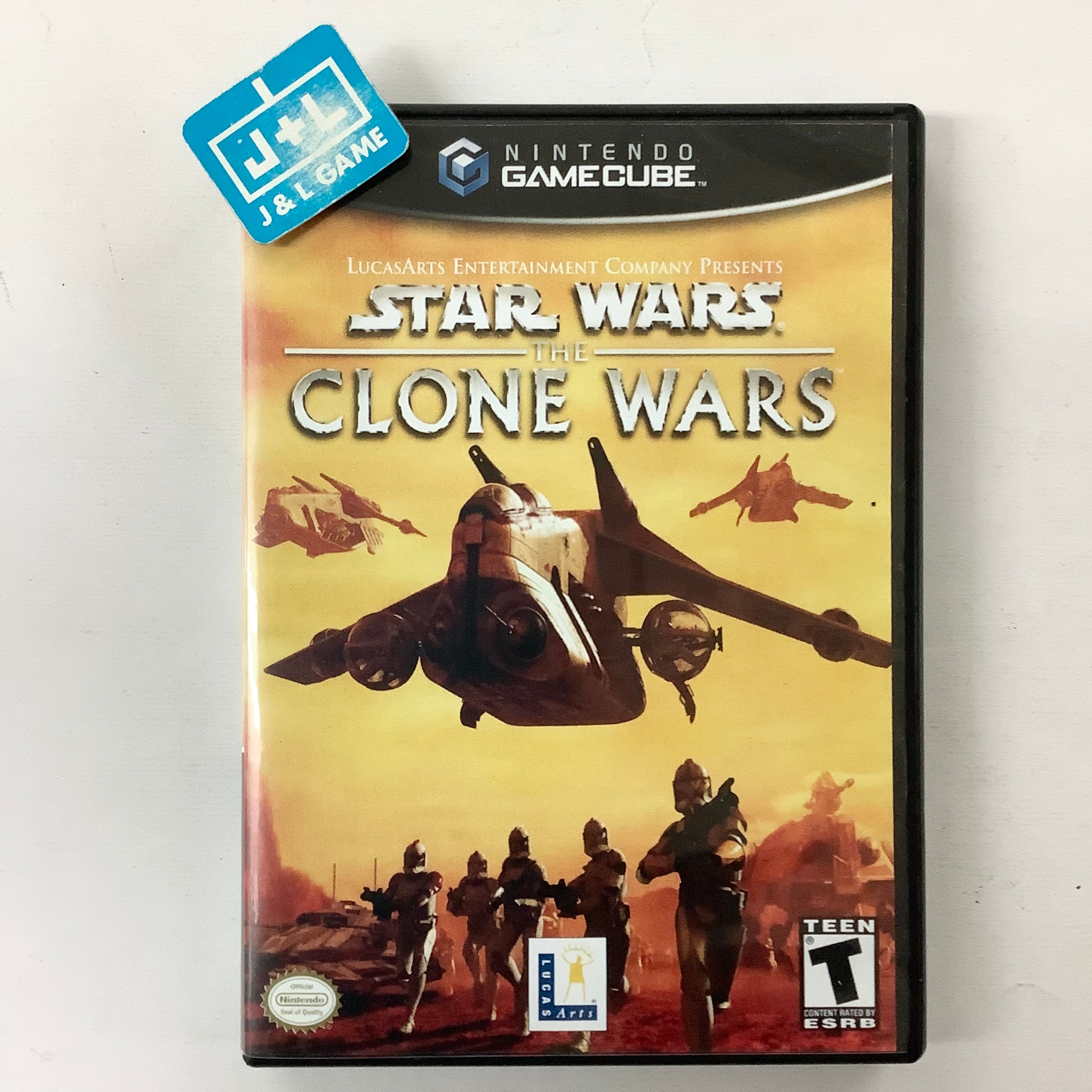 Star Wars: The Clone Wars - (GC) GameCube [Pre-Owned] Video Games LucasArts   