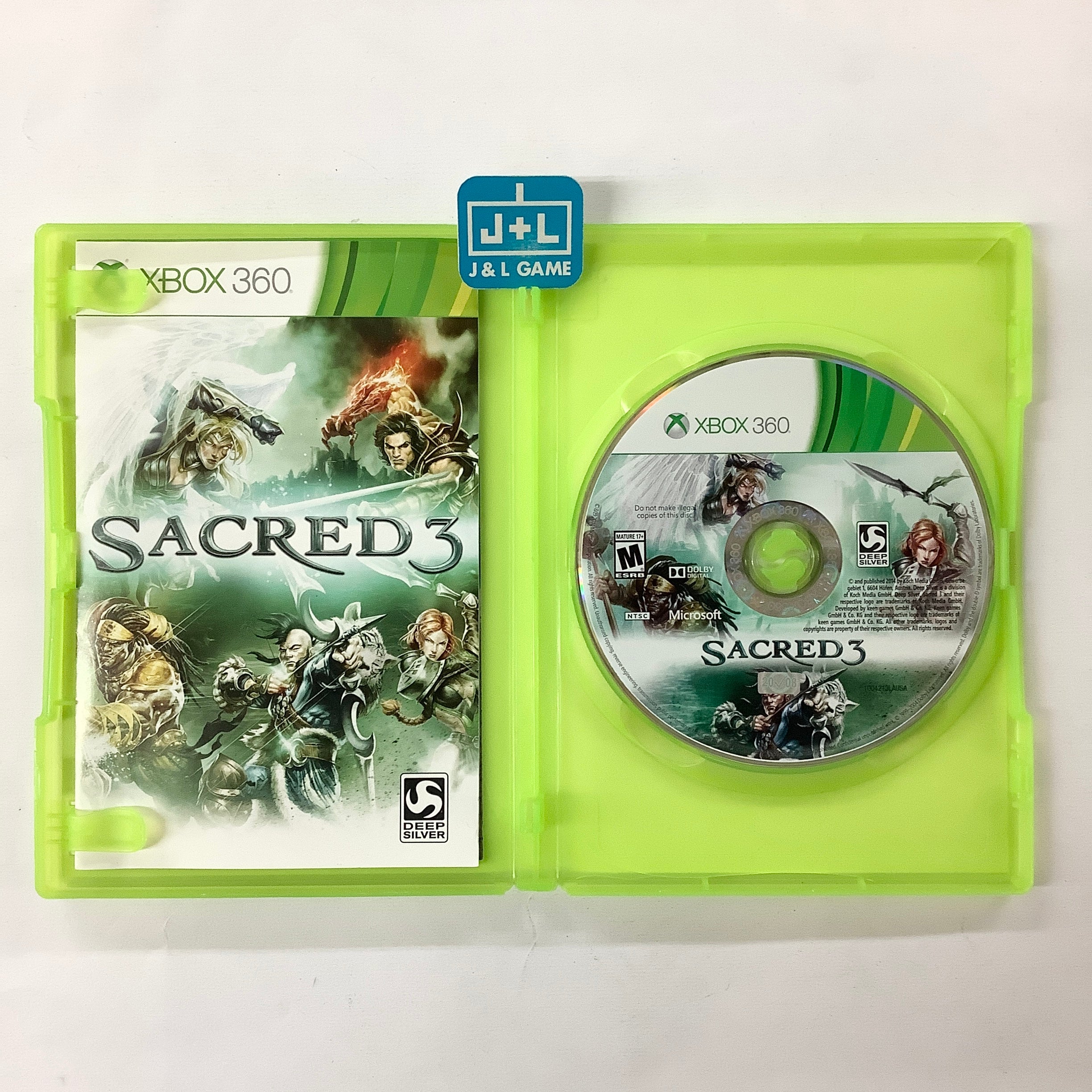 Sacred 3 - Xbox 360 [Pre-Owned] Video Games Deep Silver   