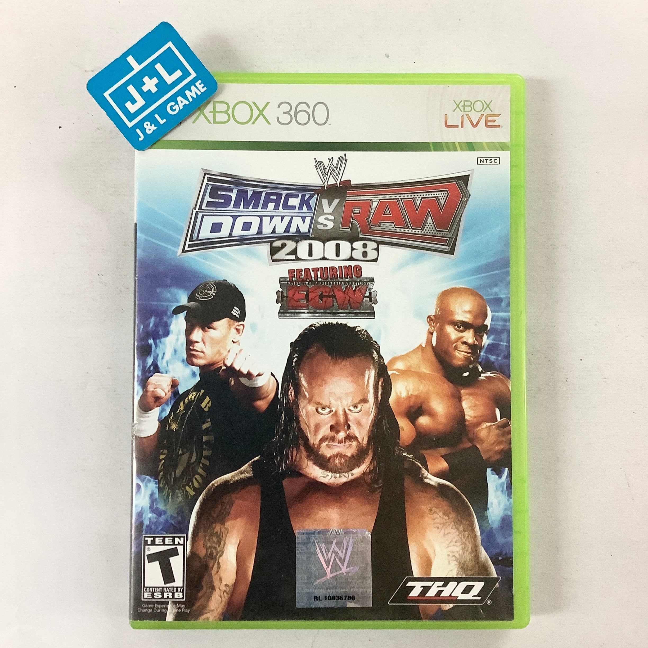 WWE SmackDown vs. Raw 2008 - Xbox 360 [Pre-Owned]