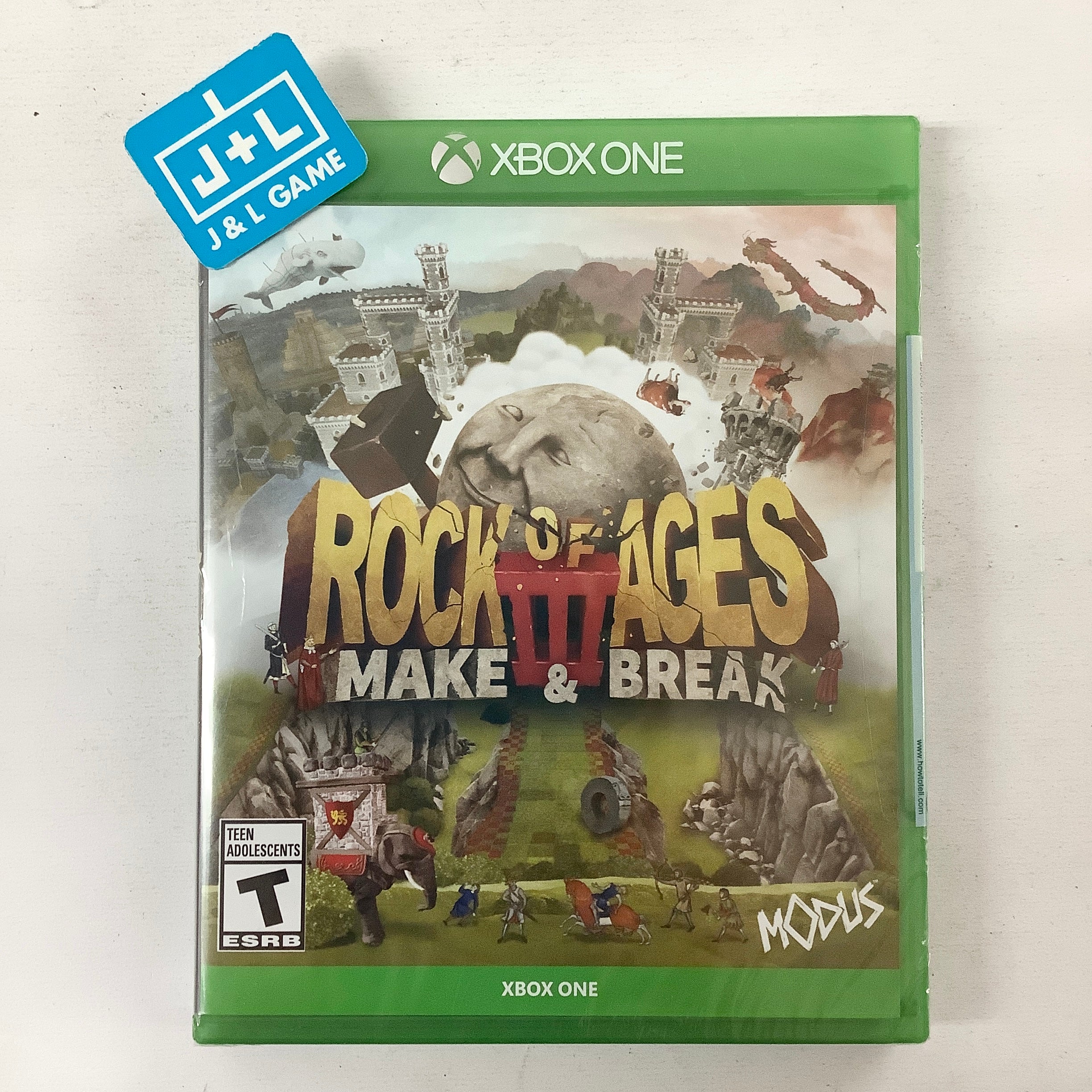 Rock of Ages 3: Make & Break - (XB1) Xbox One Video Games Modus   