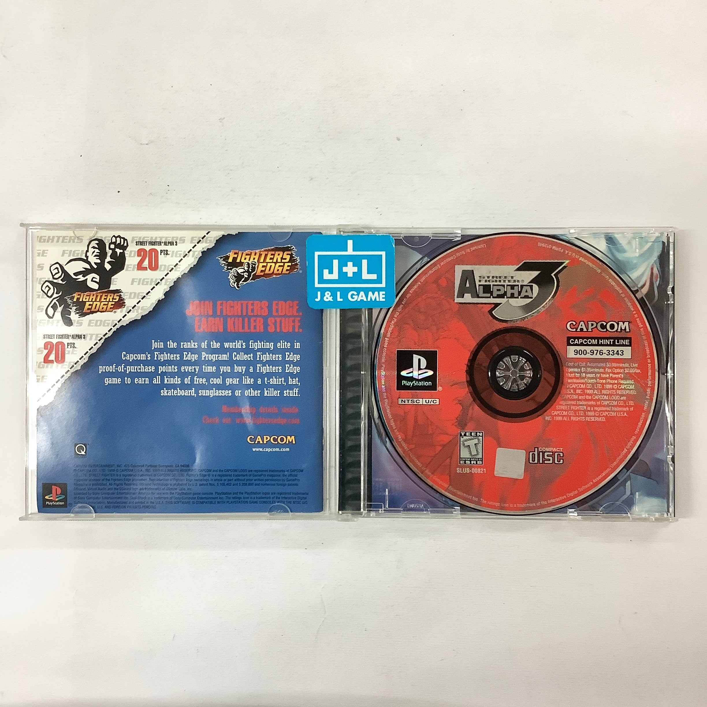 Street Fighter Alpha 3 - PlayStation 1 [Pre-Owned] Video Games Capcom   