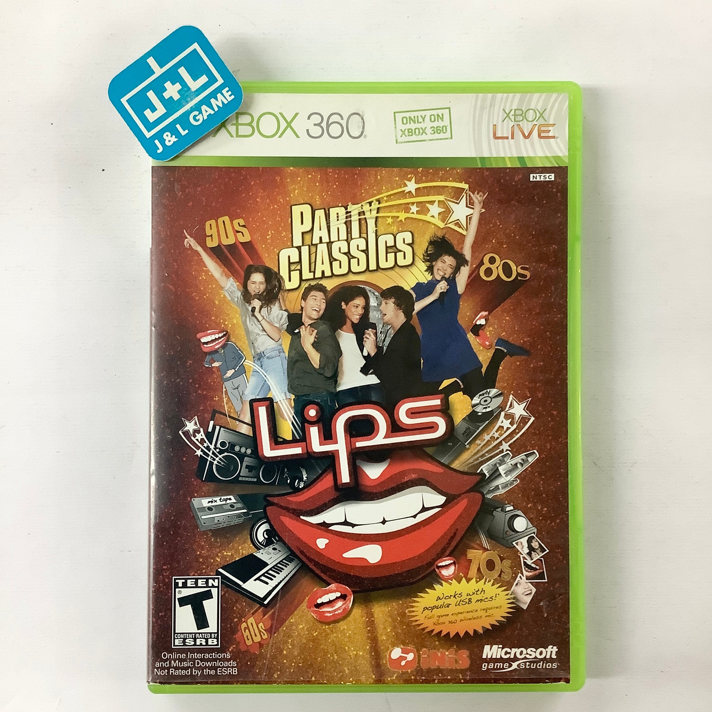 Lips: Party Classics - Xbox 360 [Pre-Owned] Video Games Microsoft Game Studios   