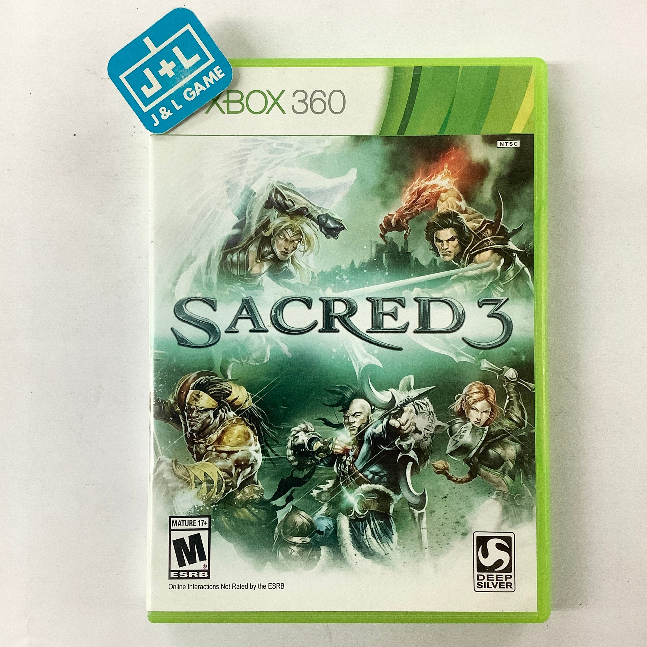 Sacred 3 - Xbox 360 [Pre-Owned] Video Games Deep Silver   