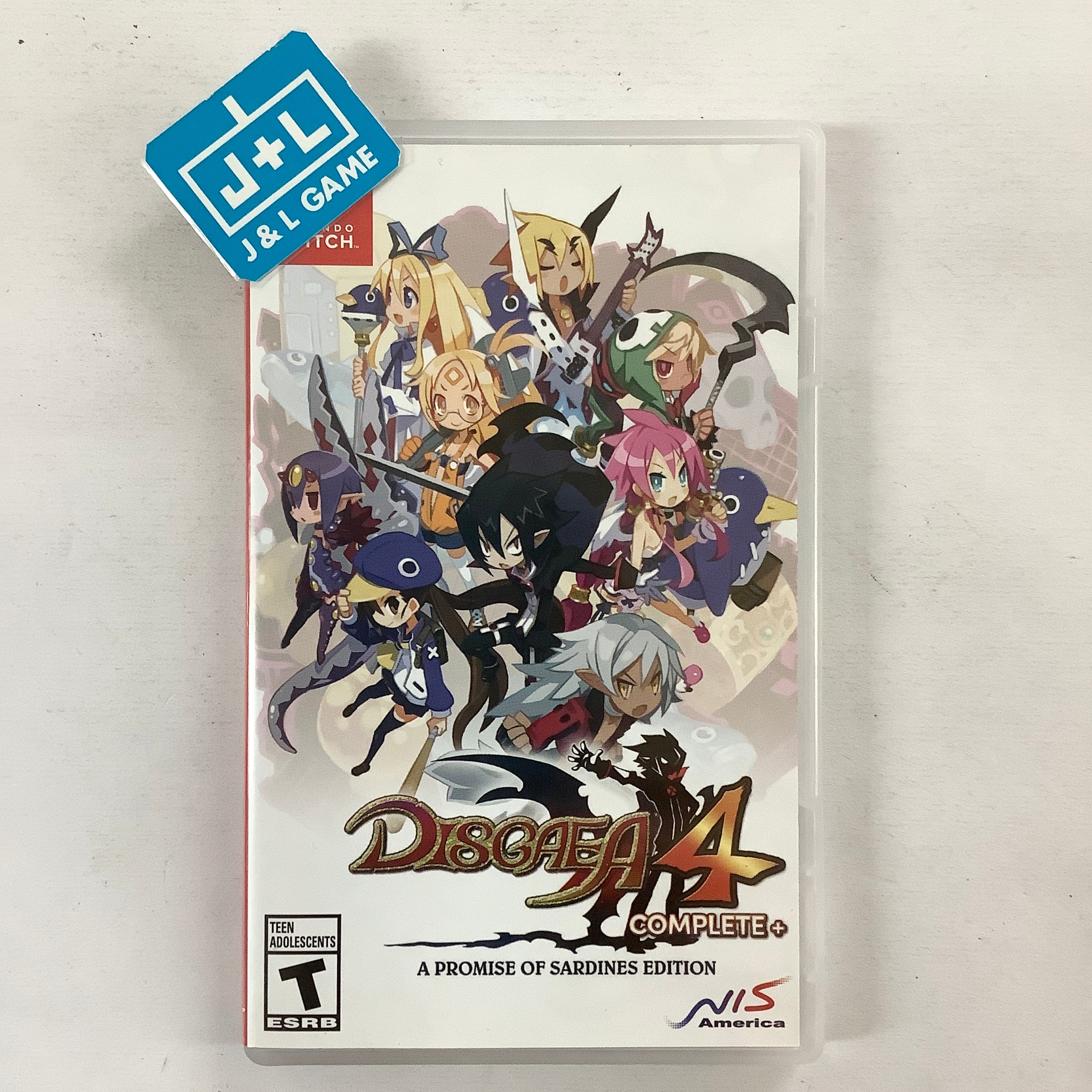 Disgaea 4 Complete+ - (NSW) Nintendo Switch [Pre-Owned] Video Games NIS America   