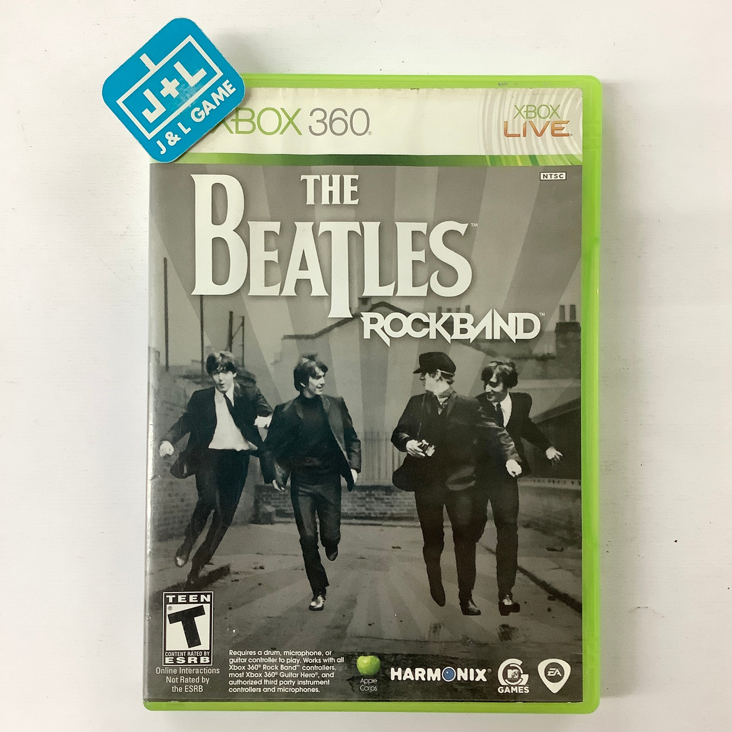 Rock Band: The Beatles - Xbox 360 [Pre-Owned] Video Games MTV Games   