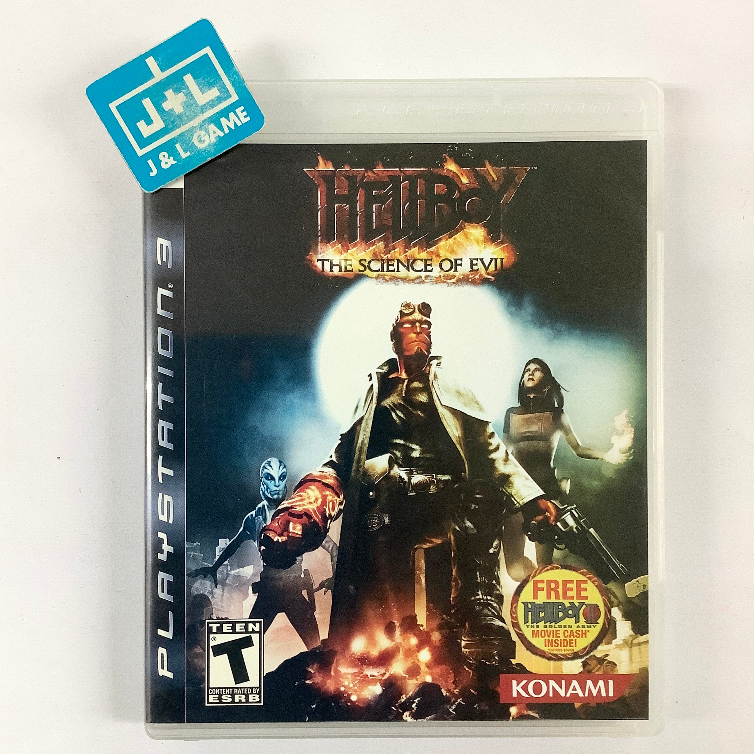 Hellboy: The Science of Evil - (PS3) PlayStation 3 [Pre-Owned] Video Games Konami   