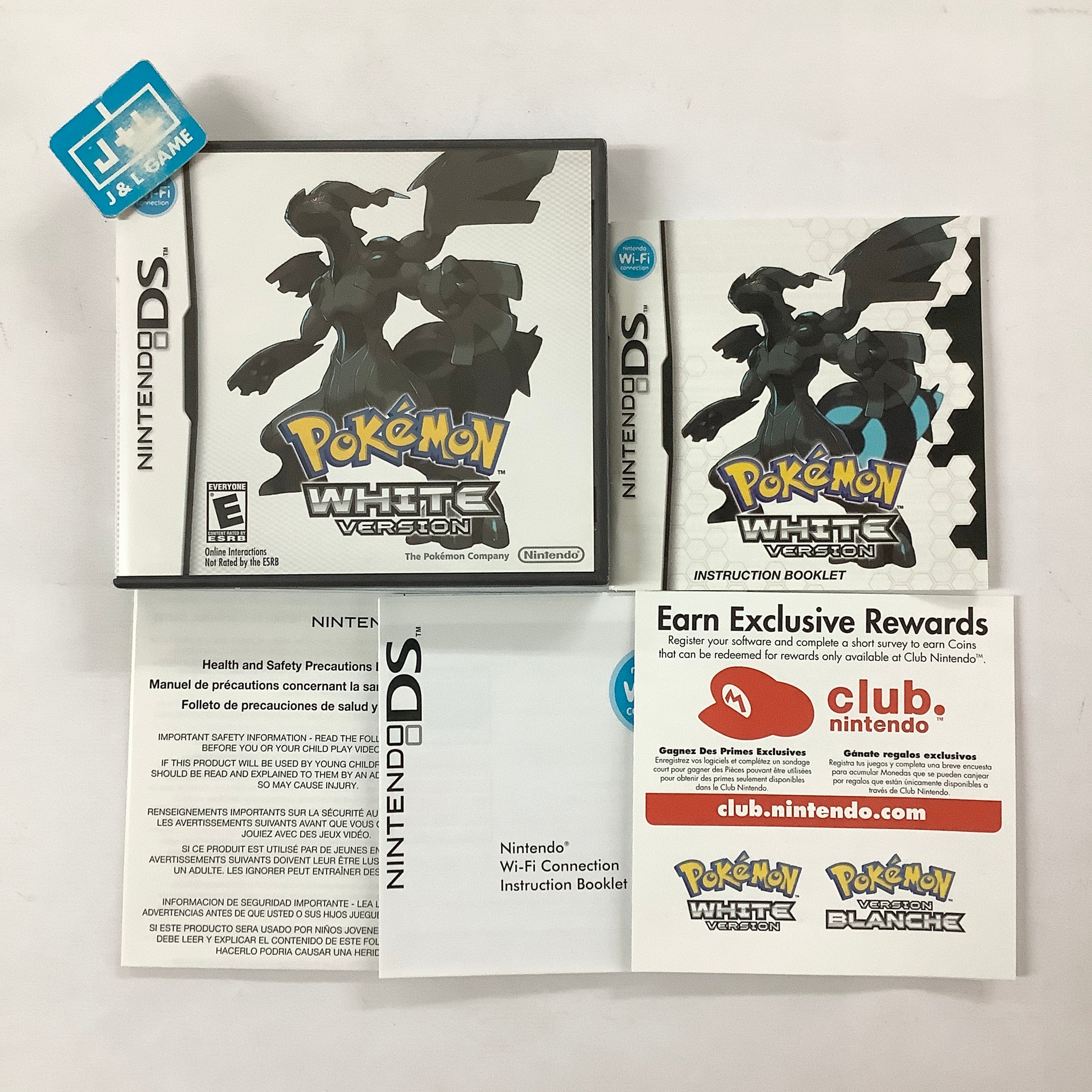 Pokemon White Version - (NDS) Nintendo DS [Pre-Owned] Video Games Nintendo   