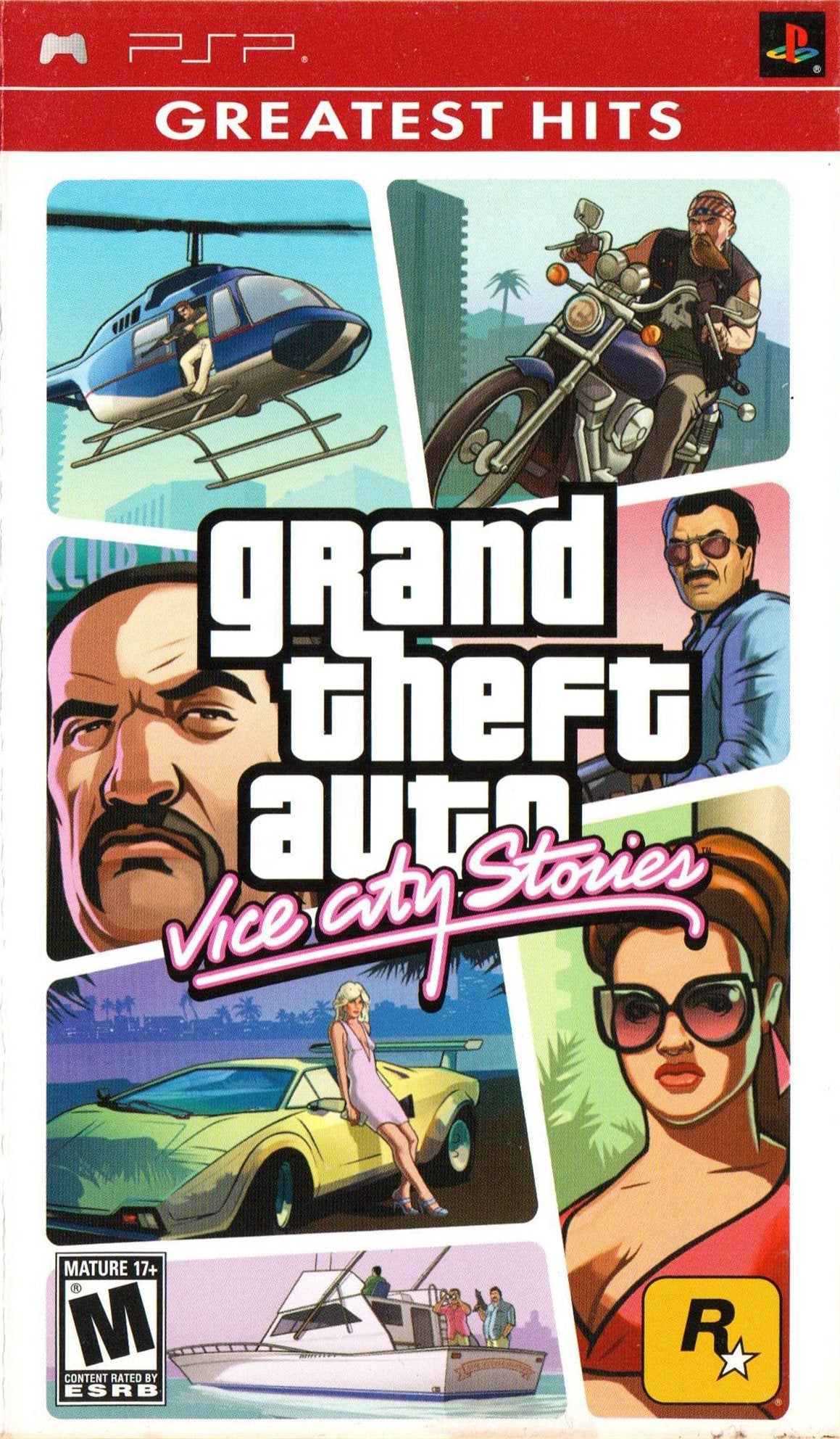 Grand Theft Auto: Vice City Stories (Greatest Hits) - SONY PSP Video Games Rockstar Games   