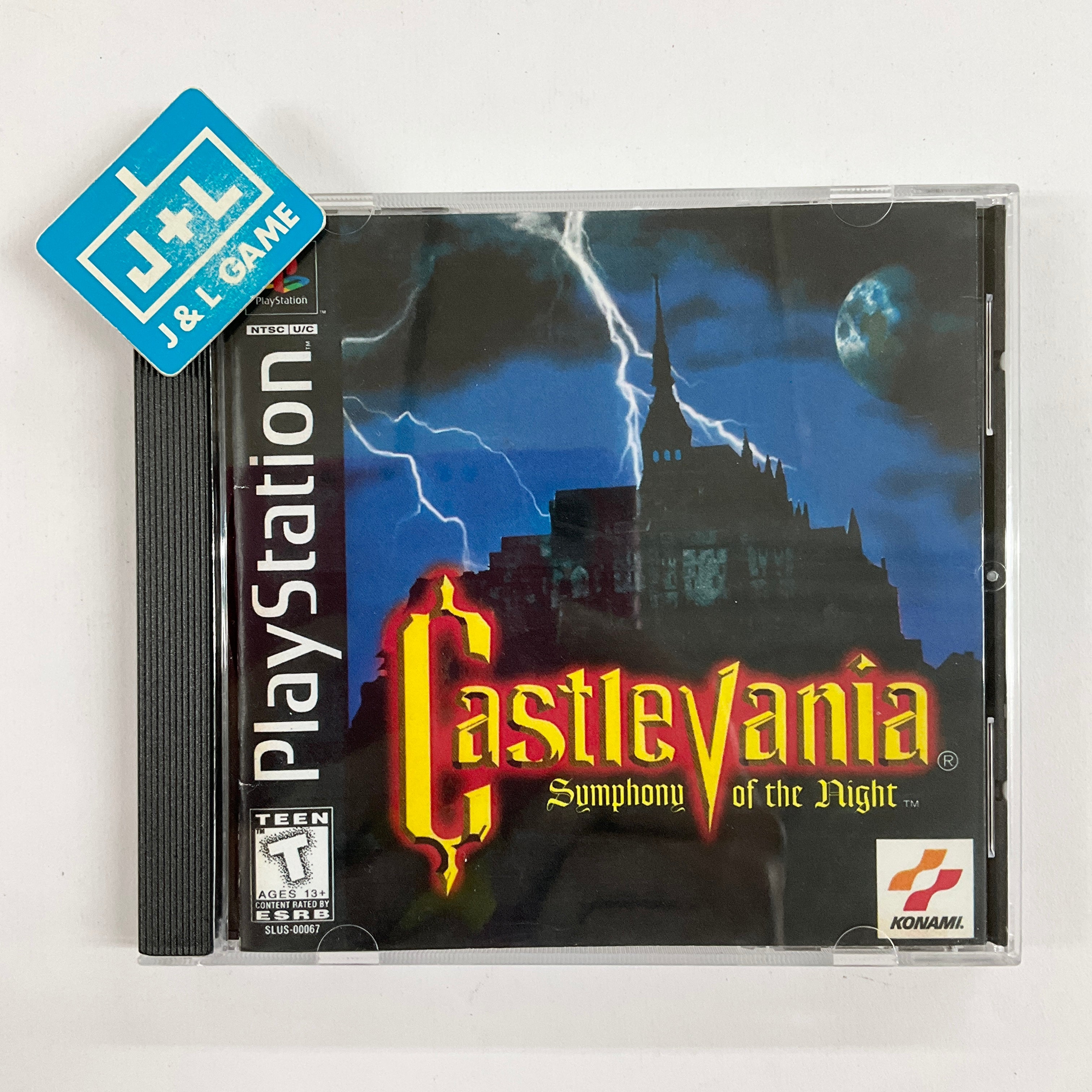 Castlevania: Symphony of the Night - (PS1) PlayStation 1 [Pre-Owned] Video Games Konami   