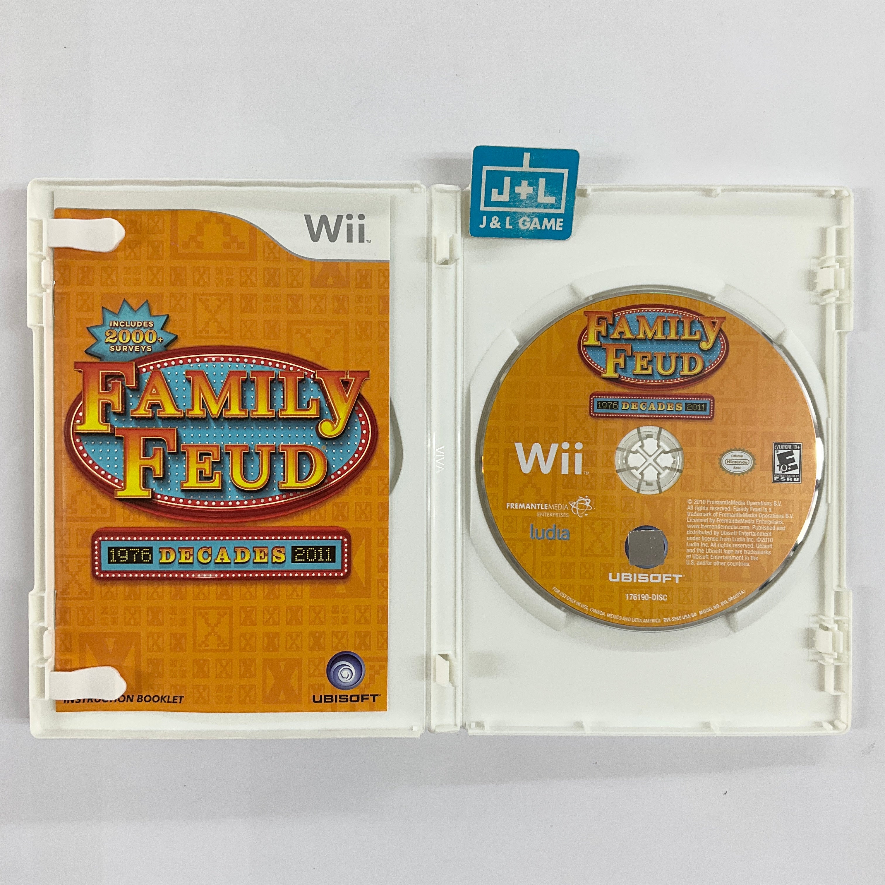 Family Feud Decades - Nintendo Wii [Pre-Owned] Video Games Ubisoft   