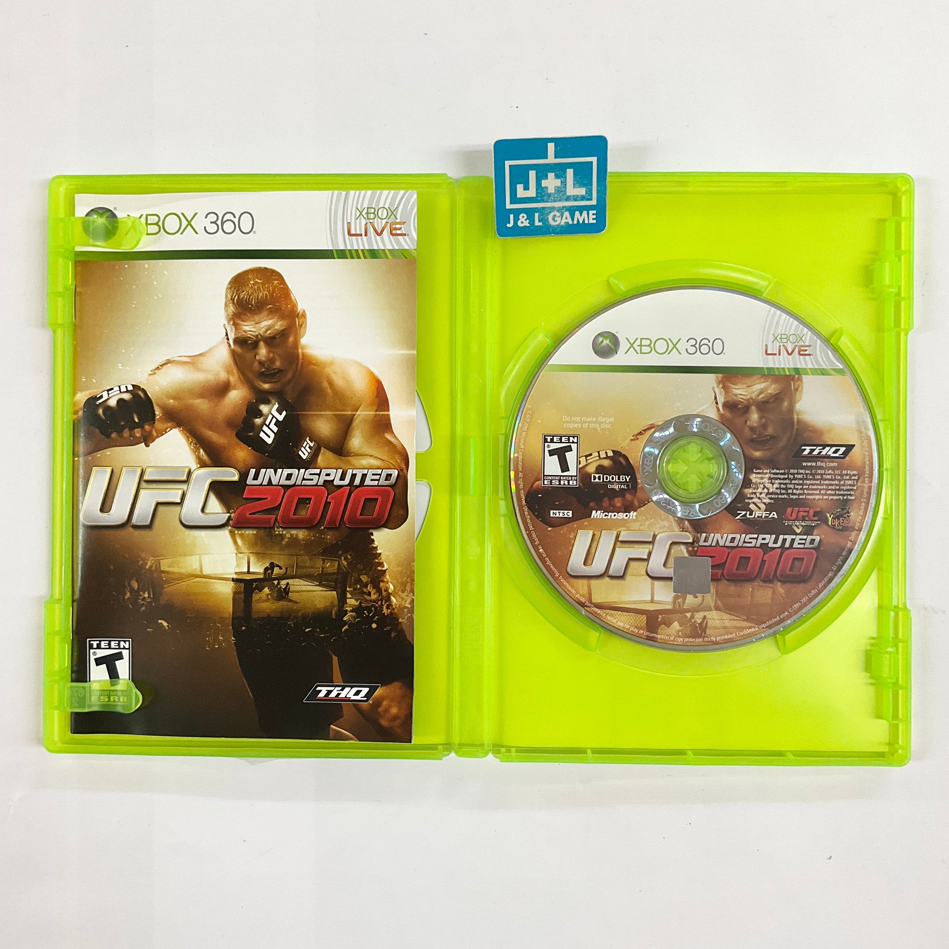 UFC Undisputed 2010 - Xbox 360 [Pre-Owned] Video Games THQ   