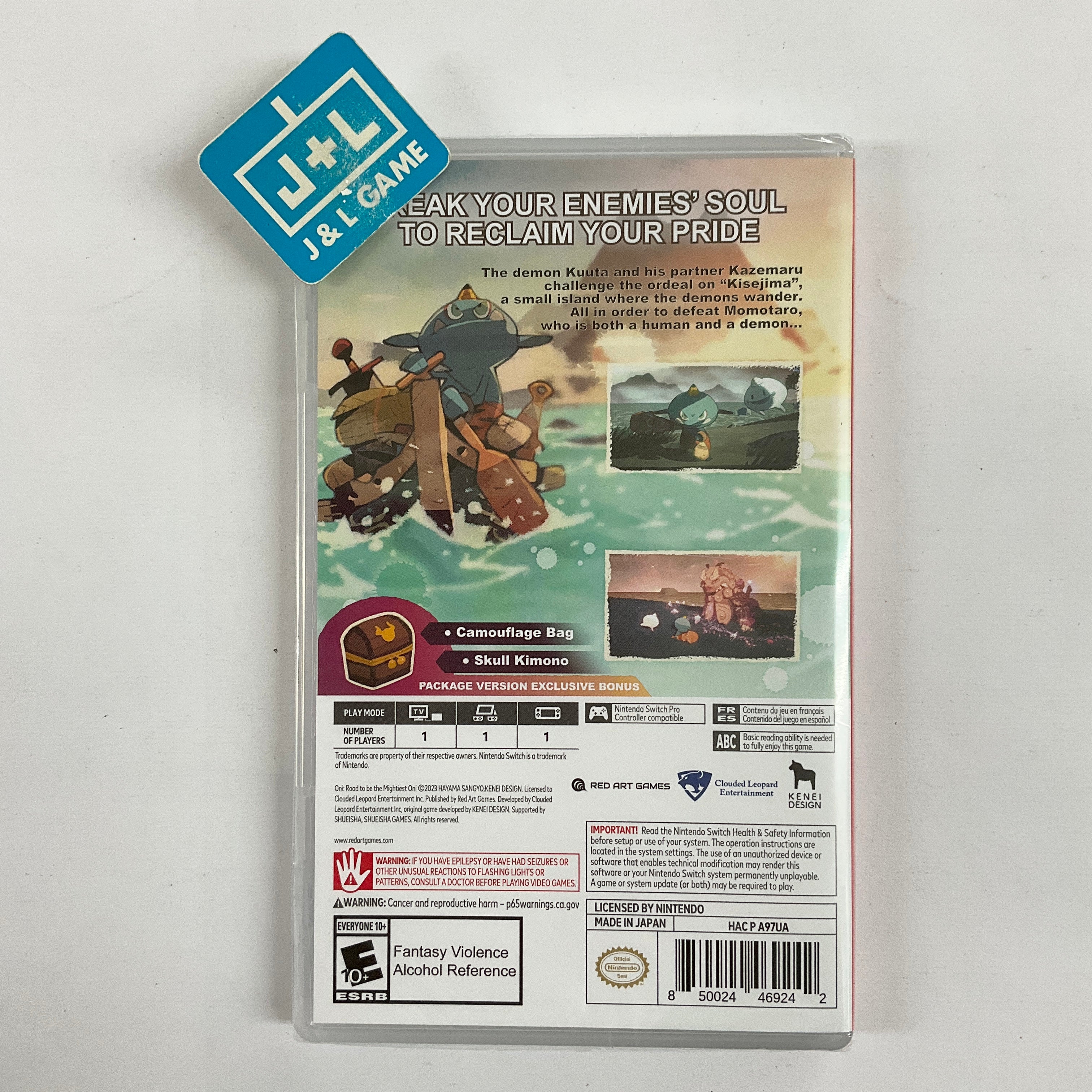 ONI: Road to be the Mightiest Oni - (NSW) Nintendo Switch Video Games Red Art Games   