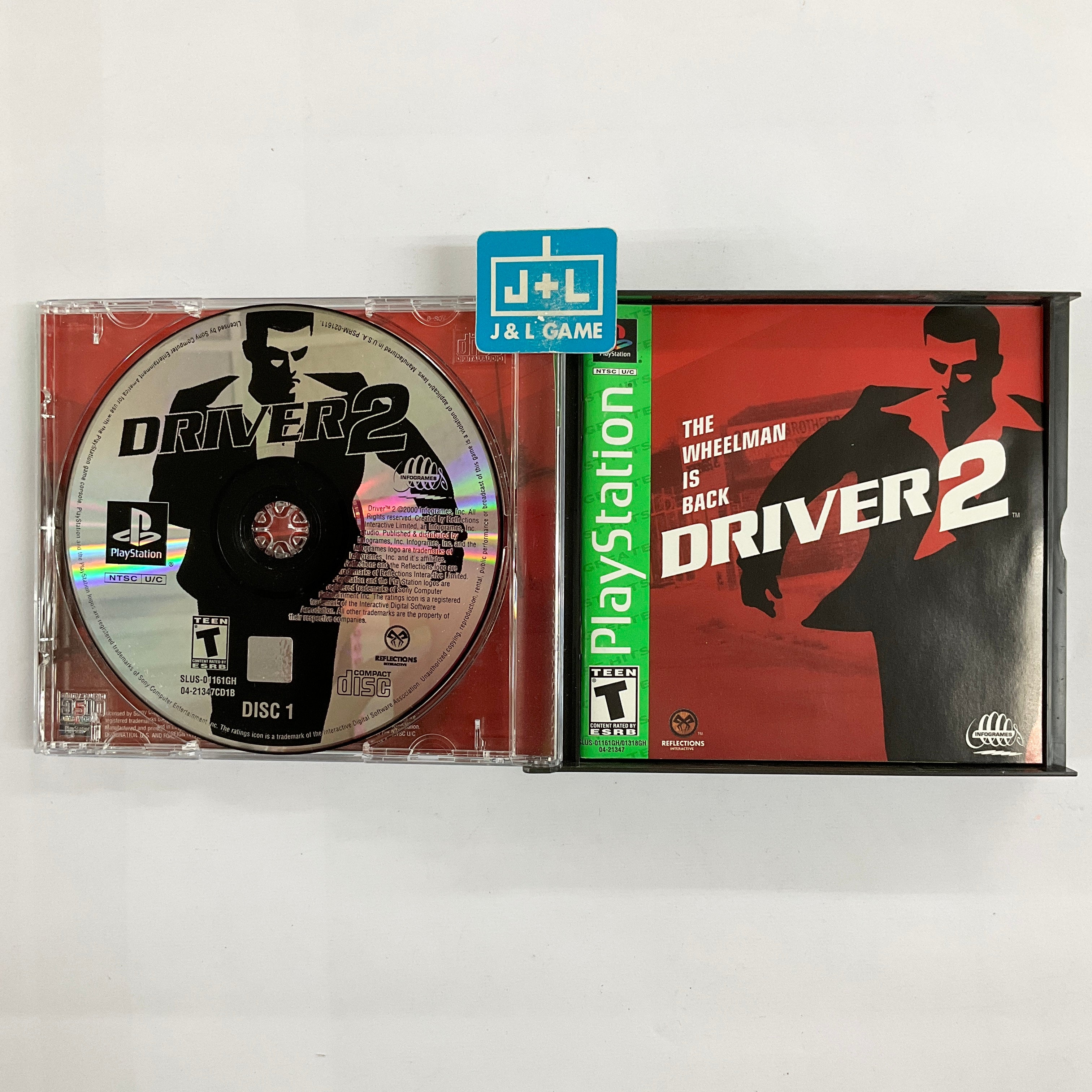 Driver 2 (Greatest Hits) - PlayStation 1 [Pre-Owned] Video Games Infogrames   