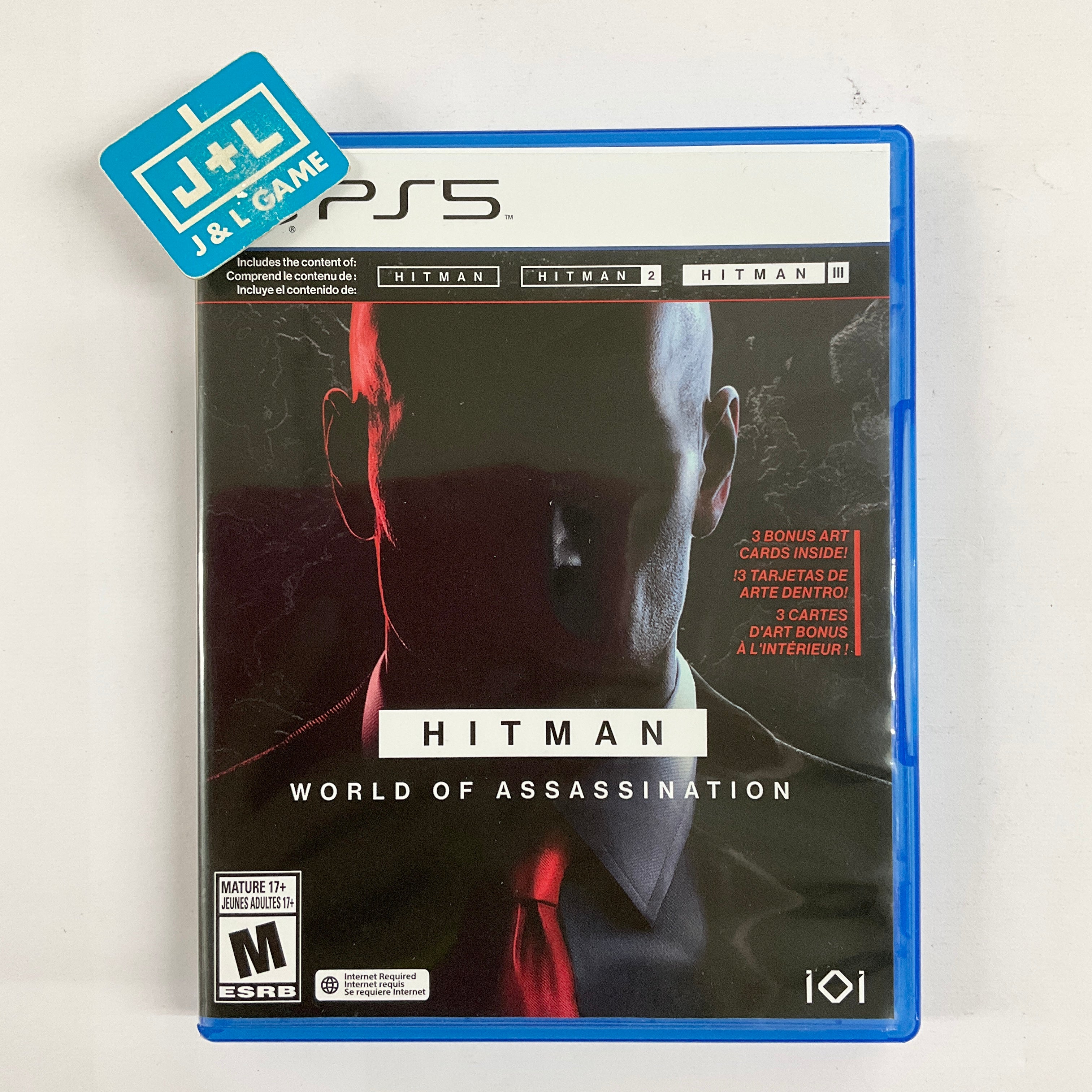 HITMAN: World of Assassination - (PS5) PlayStation 5 [Pre-Owned] Video Games Solutions 2 Go   