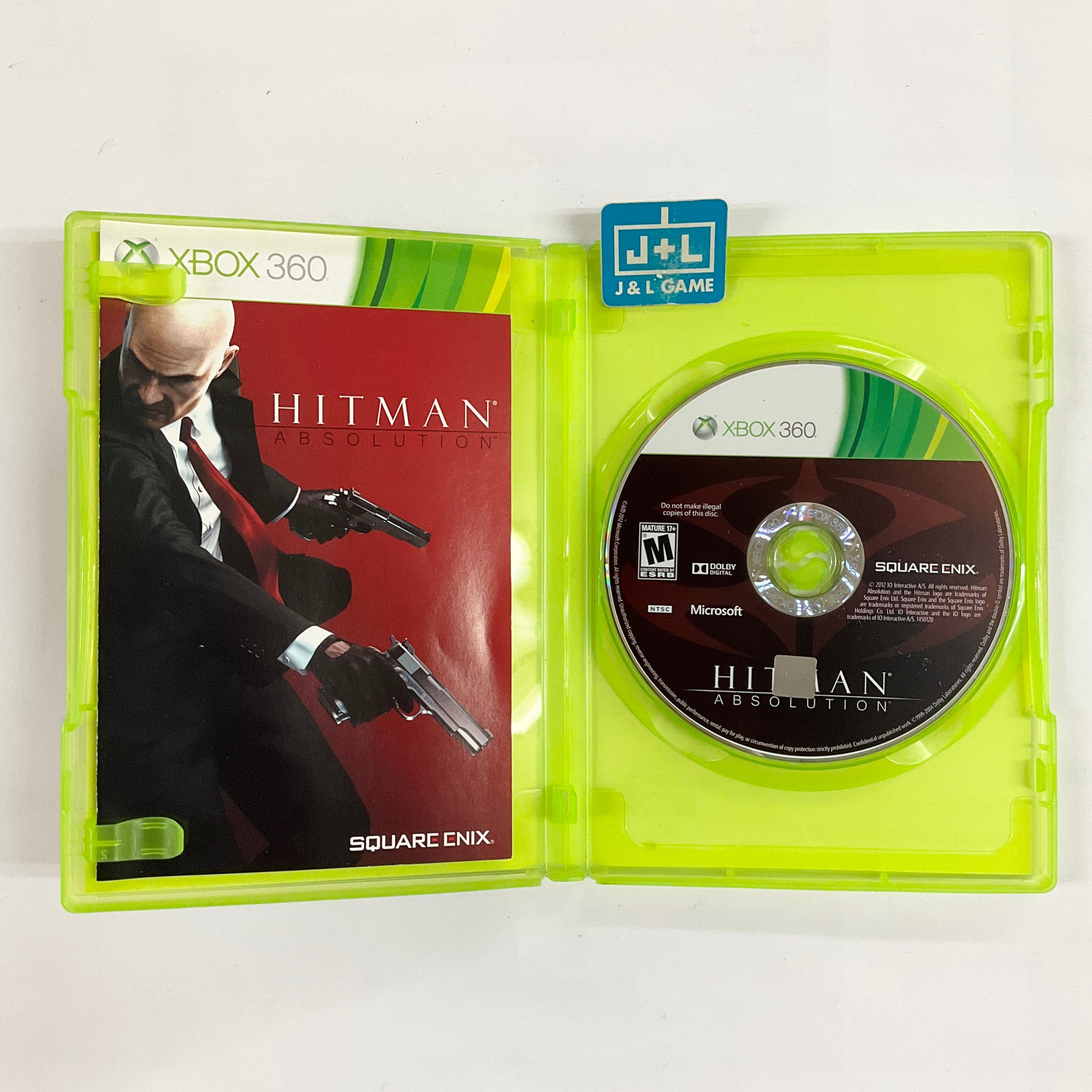 Hitman: Absolution - Xbox 360 [Pre-Owned] Video Games Square Enix   