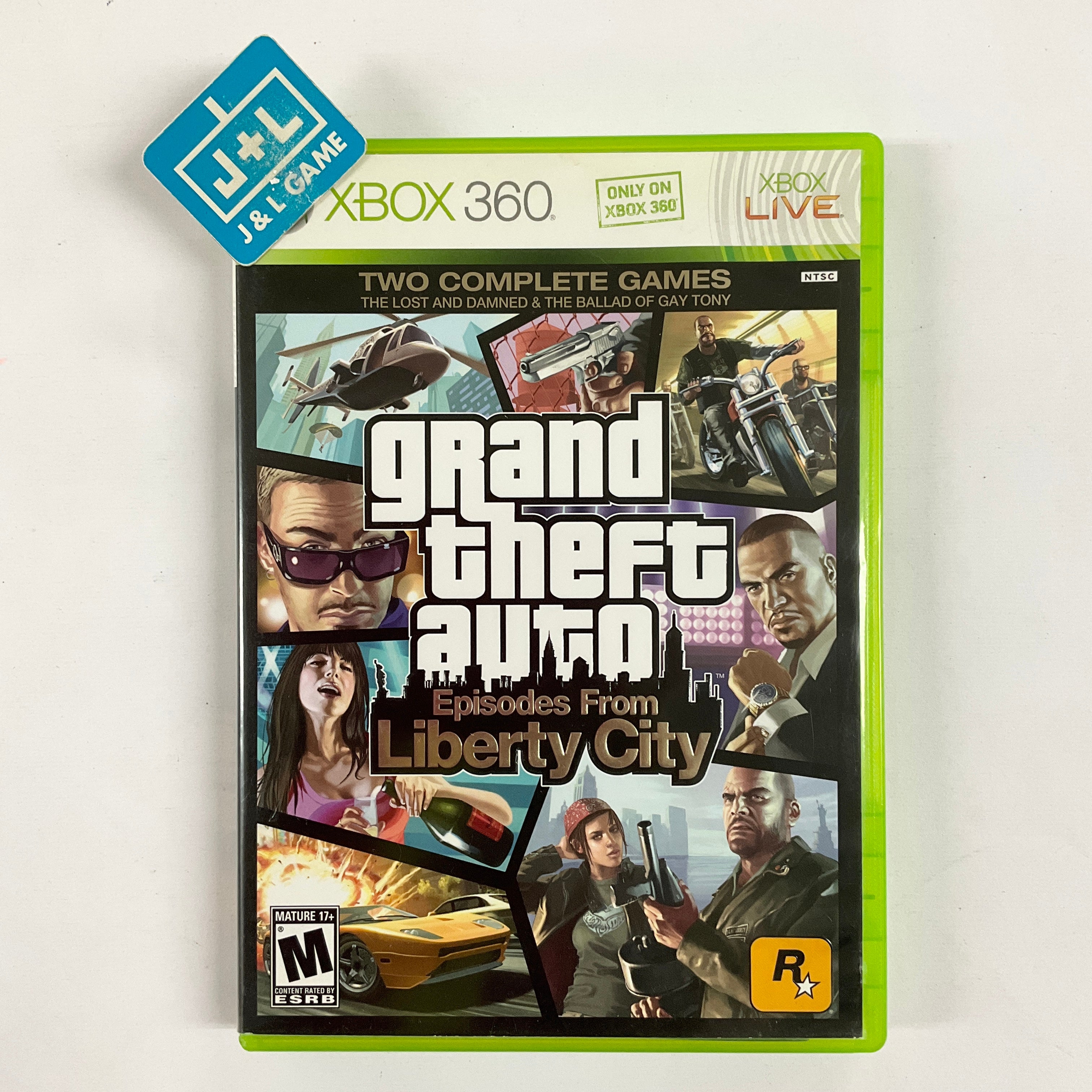 Grand Theft Auto: Episodes from Liberty City - Xbox 360 [Pre-Owned] Video Games Rockstar Games   