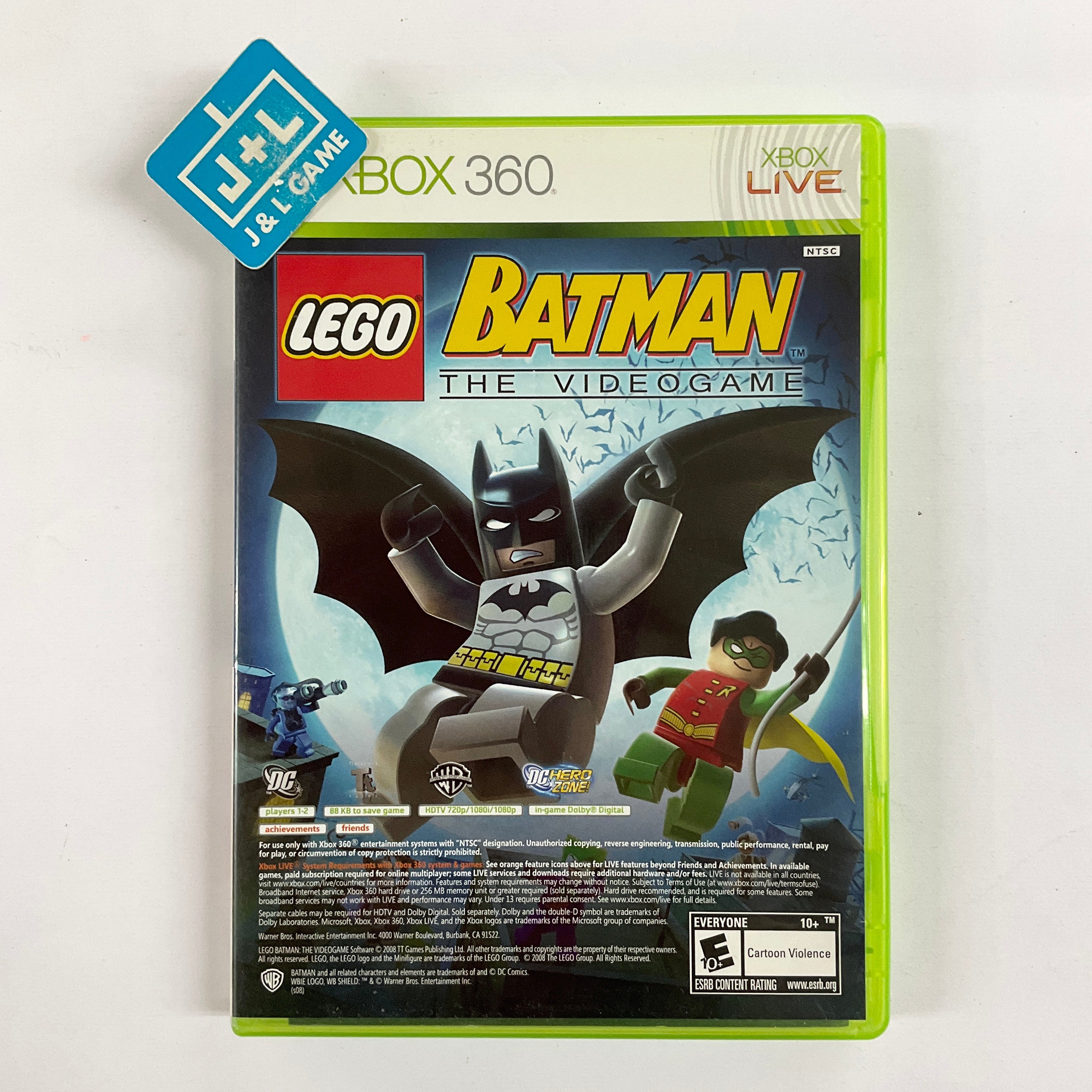 LEGO Batman: The Videogame / Pure - Xbox 360 [Pre-Owned] Video Games Disney Interactive Studios   