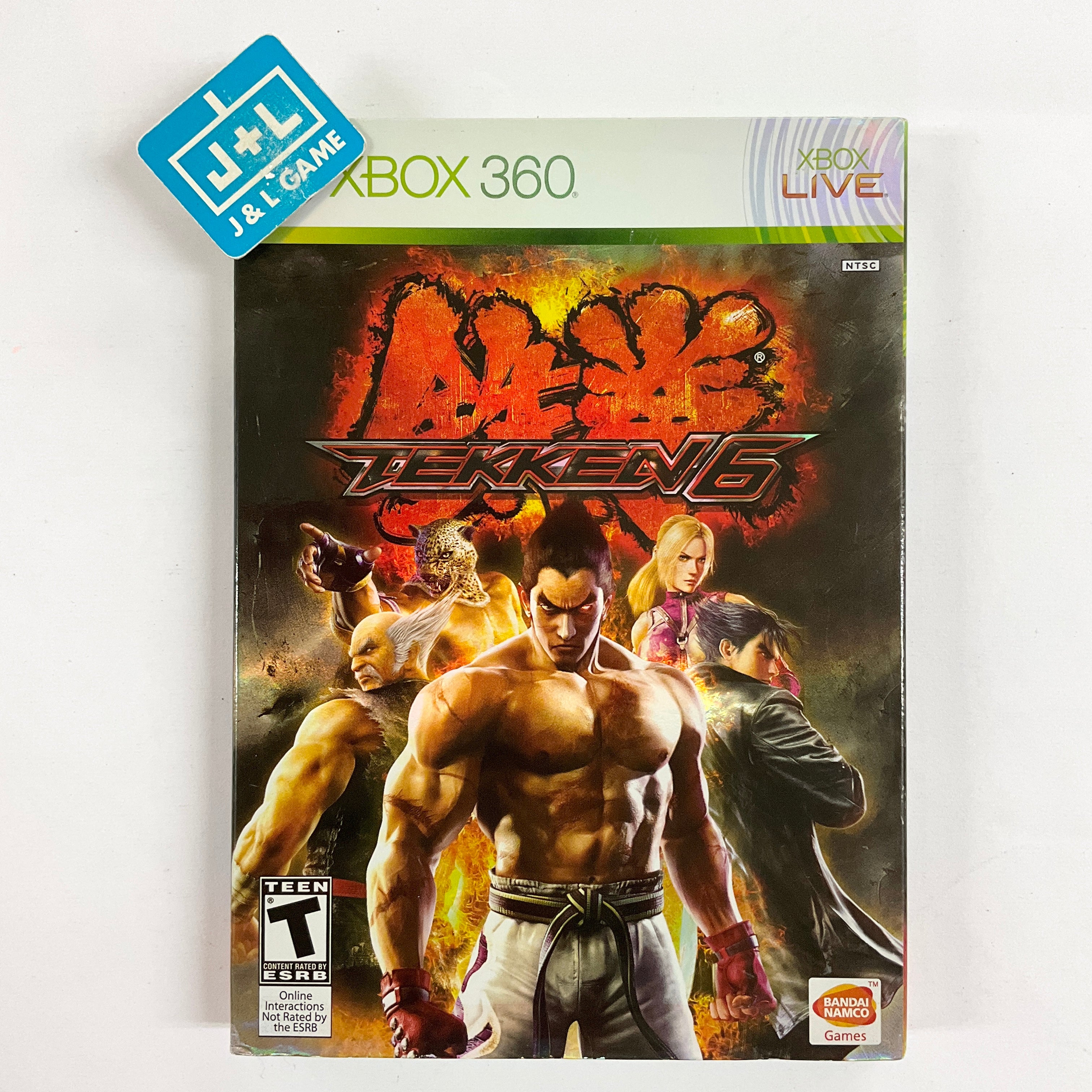 Tekken 6 - Xbox 360 [Pre-Owned] Video Games Namco Bandai Games   