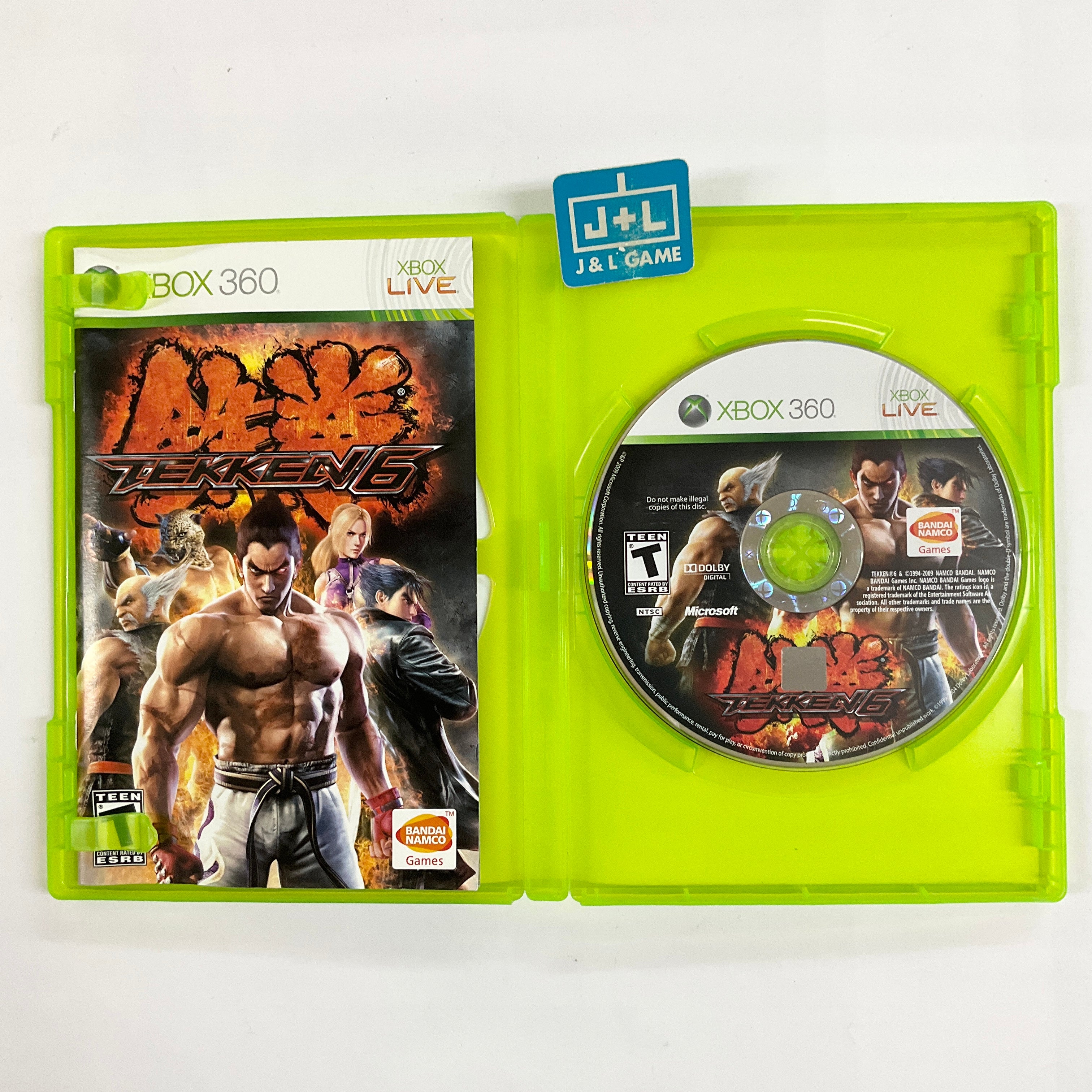 Tekken 6 - Xbox 360 [Pre-Owned] Video Games Namco Bandai Games   