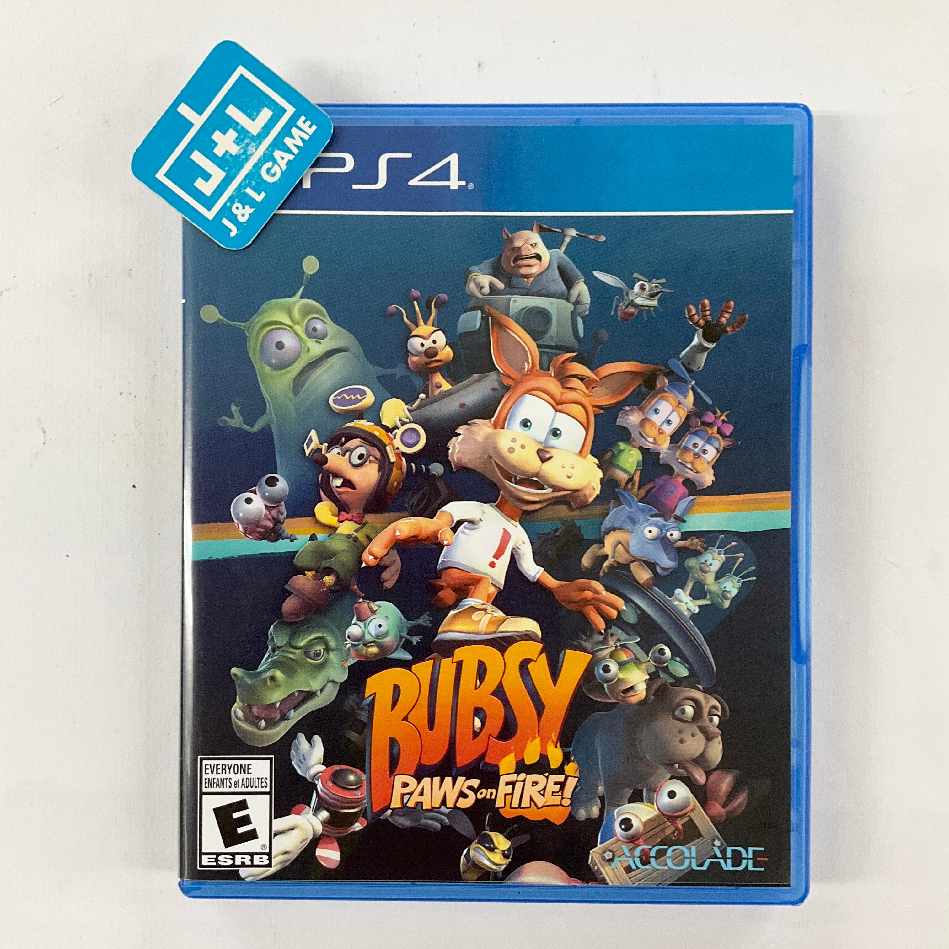 Bubsy Paws on Fire! - (PS4) PlayStation 4 [Pre-Owned] Video Games Accolade   