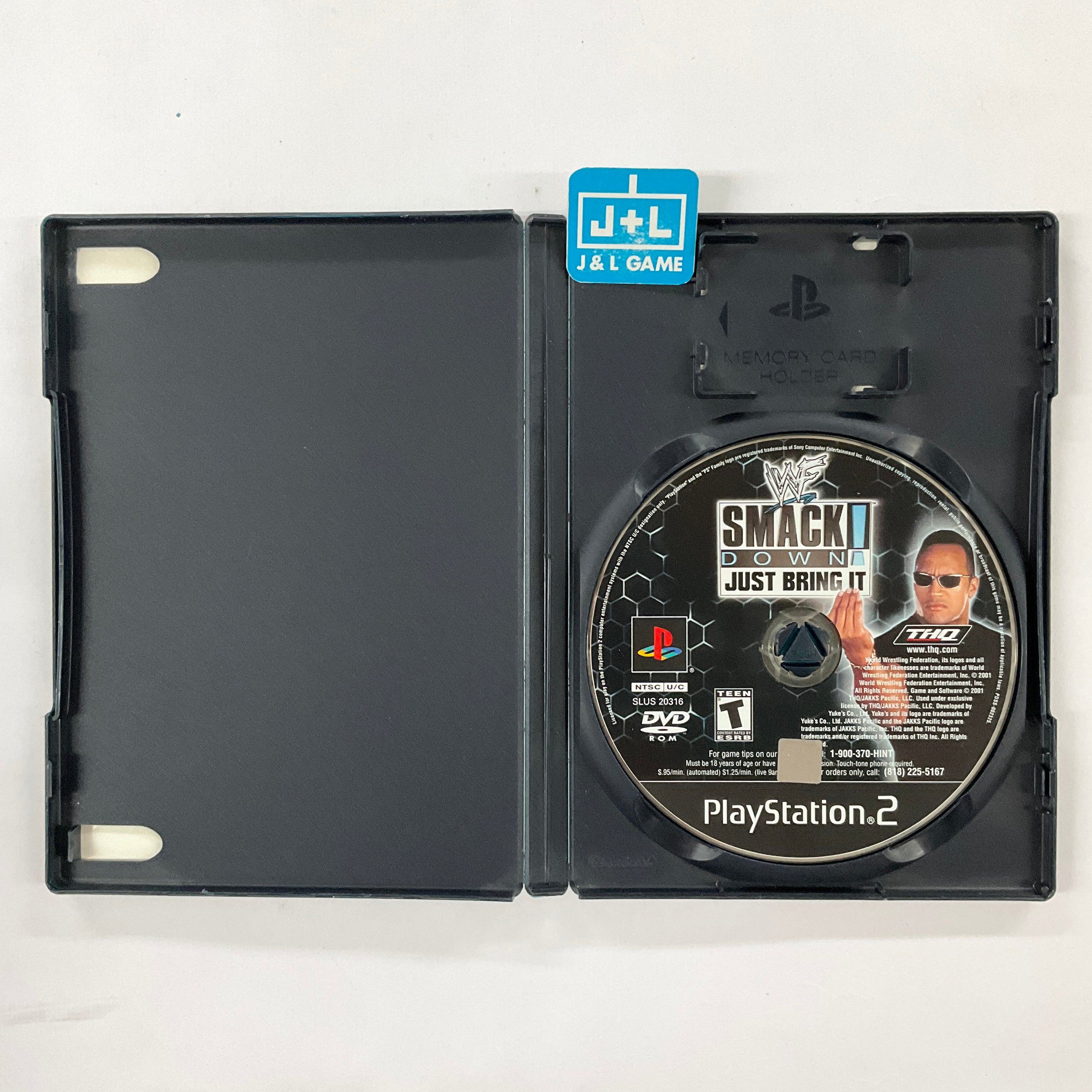 WWF Smackdown! Just Bring It - (PS2) PlayStation 2 [Pre-Owned] Video Games THQ   