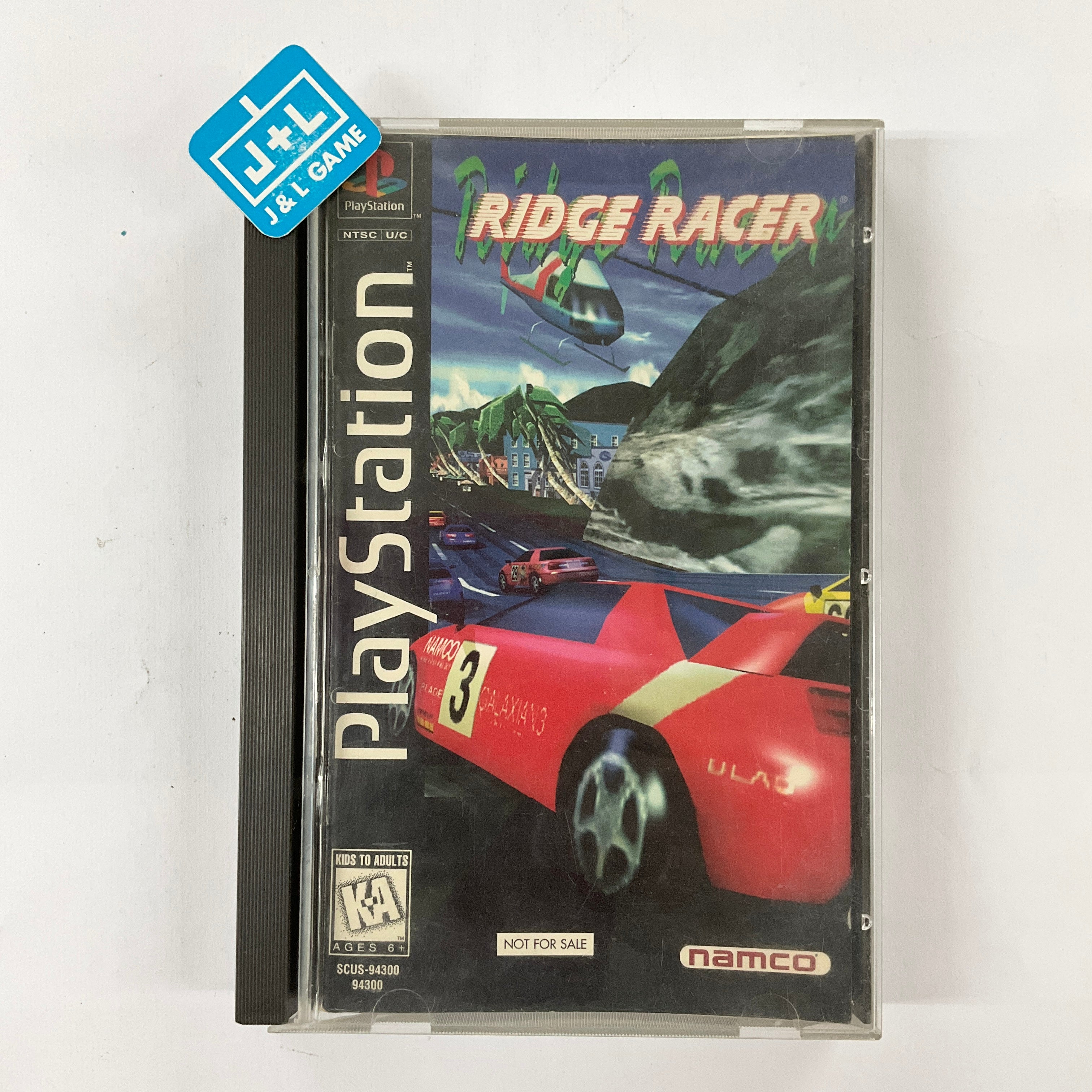 Ridge Racer (Long Box) - (PS1) PlayStation 1 [Pre-Owned] Video Games Namco   