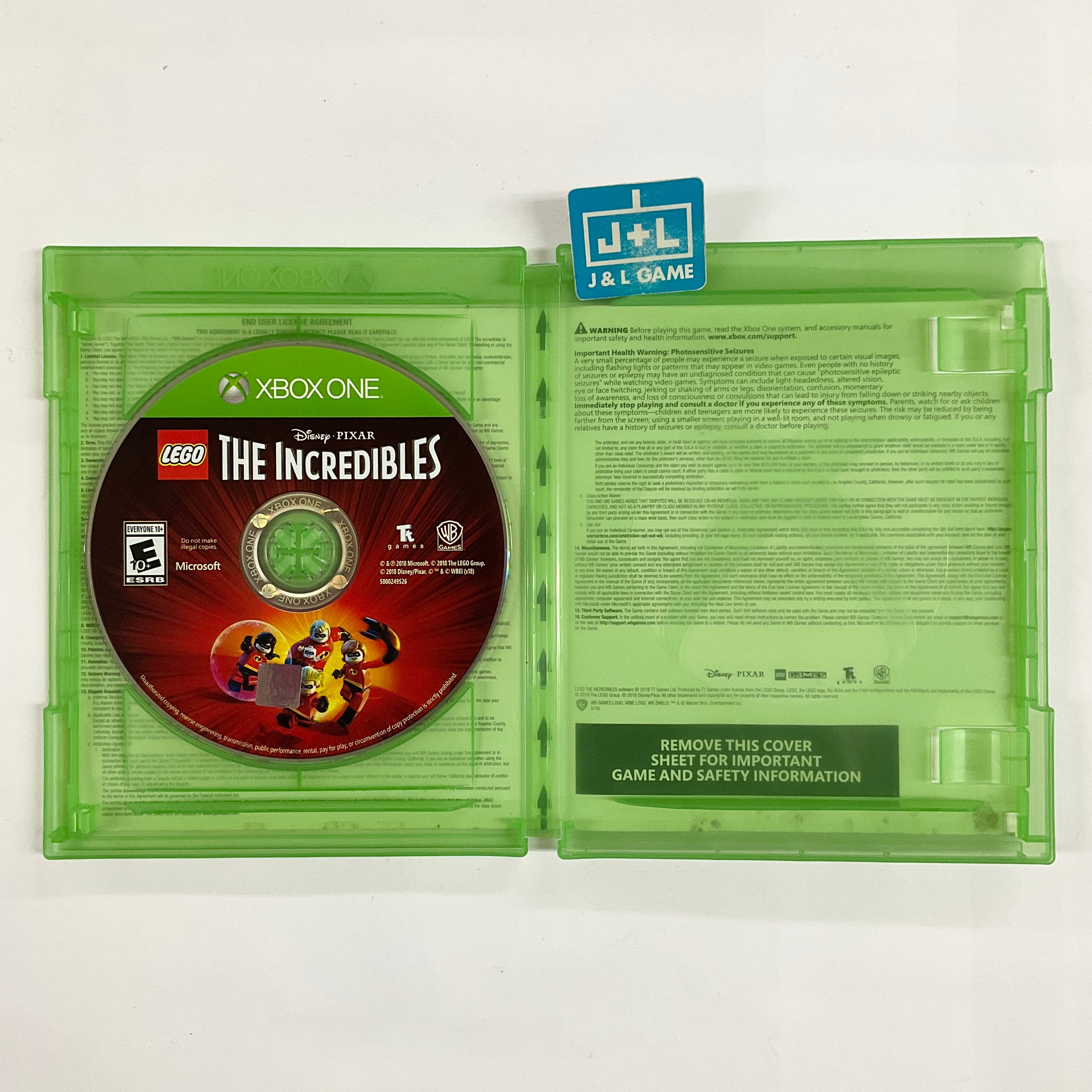 LEGO The Incredibles - (XB1) Xbox One [Pre-Owned] Video Games WB Games   