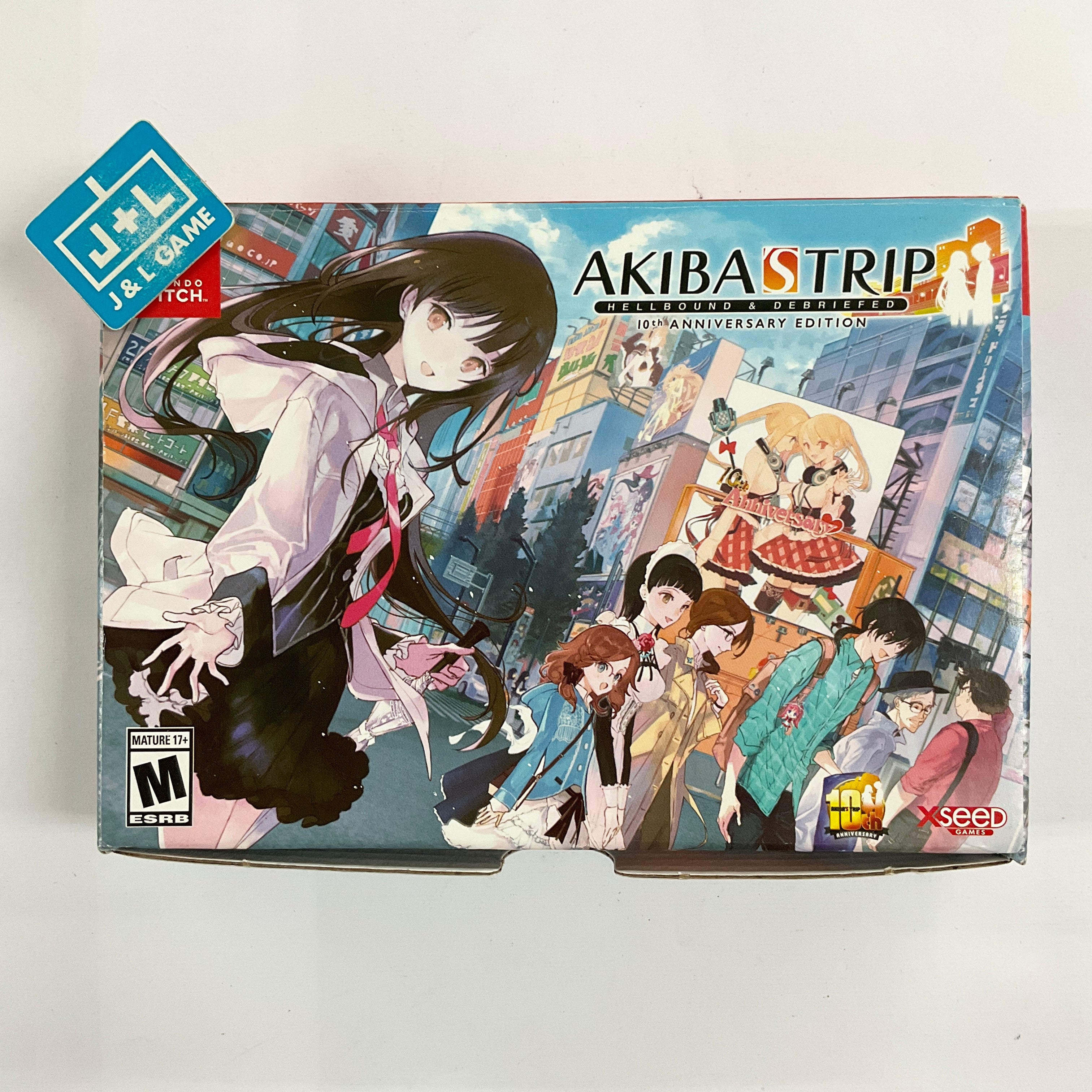 Akiba's Trip: Hellbound & Debriefed - 10th Anniversary Edition - (NSW) Nintendo Switch [Pre-Owned] Video Games Xseed   