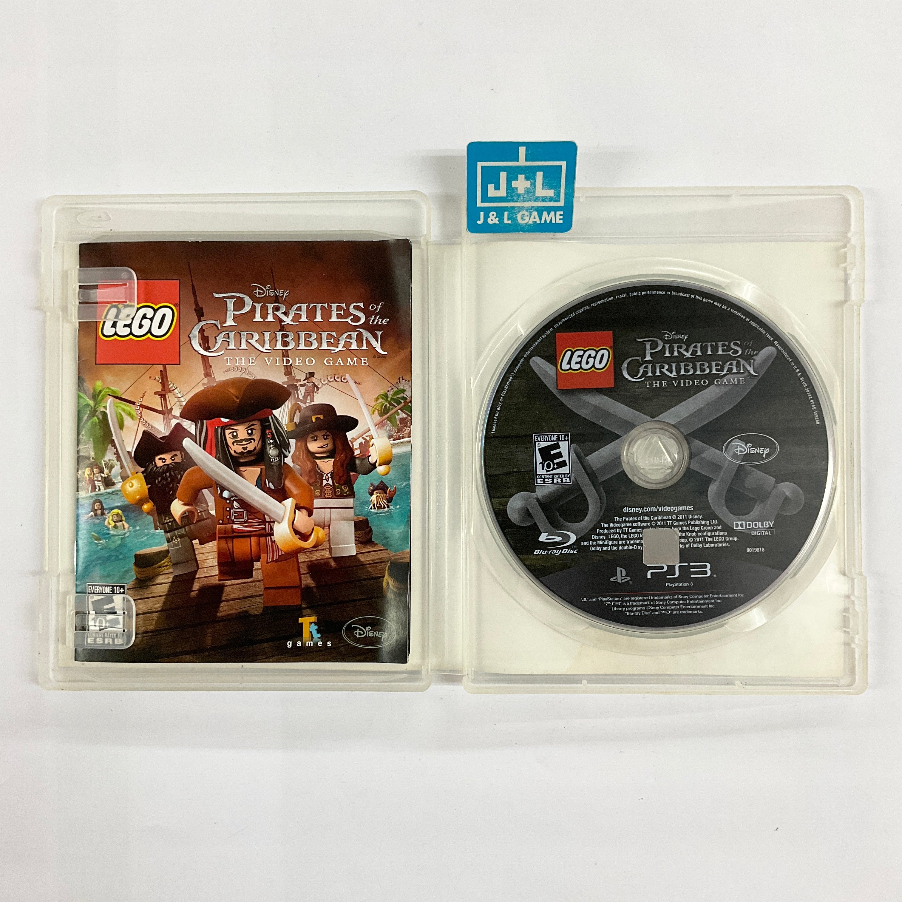 LEGO Pirates of the Caribbean: The Video Game - (PS3) PlayStation 3 [Pre-Owned] Video Games Disney Interactive Studios   