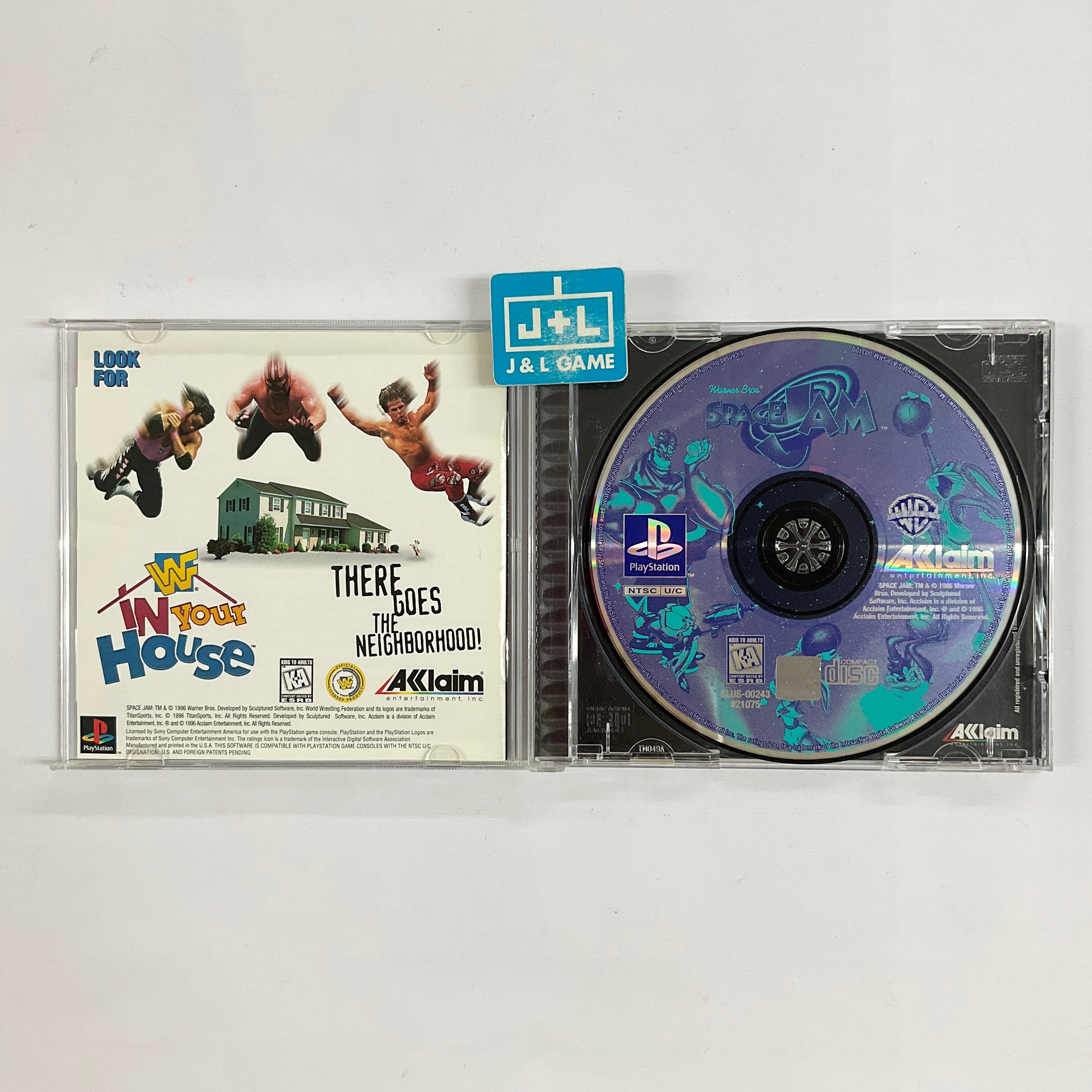 Space Jam - (PS1) PlayStation 1 [Pre-Owned] Video Games Acclaim   