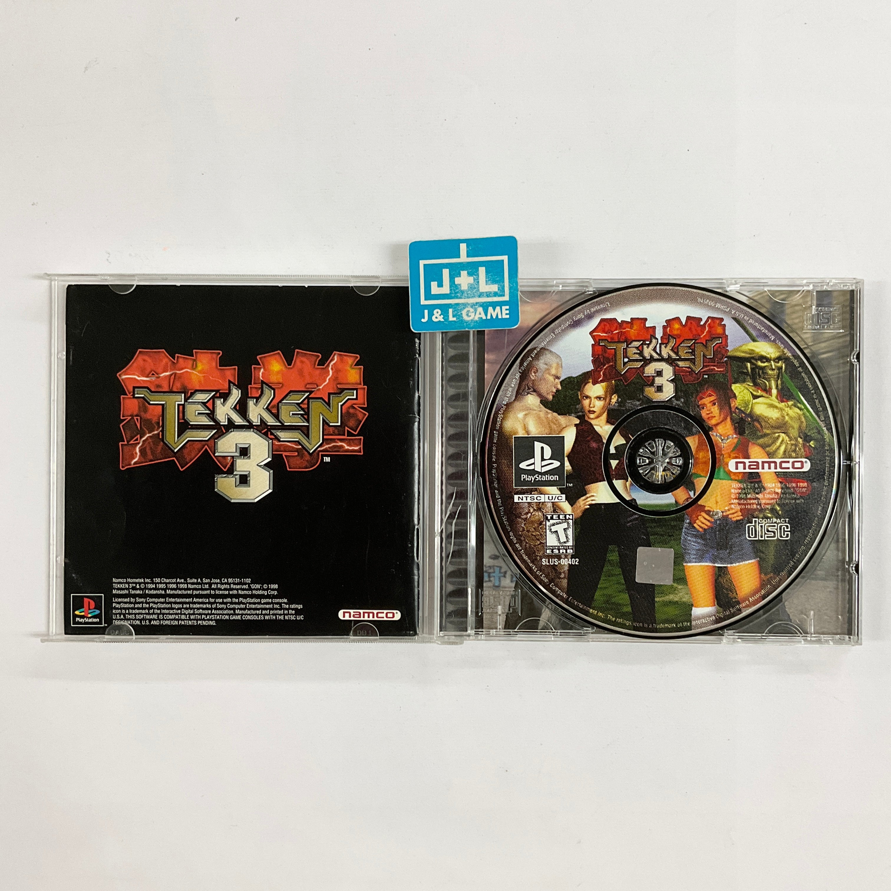 Tekken 3 - (PS1) PlayStation 1 [Pre-Owned] Video Games Namco   