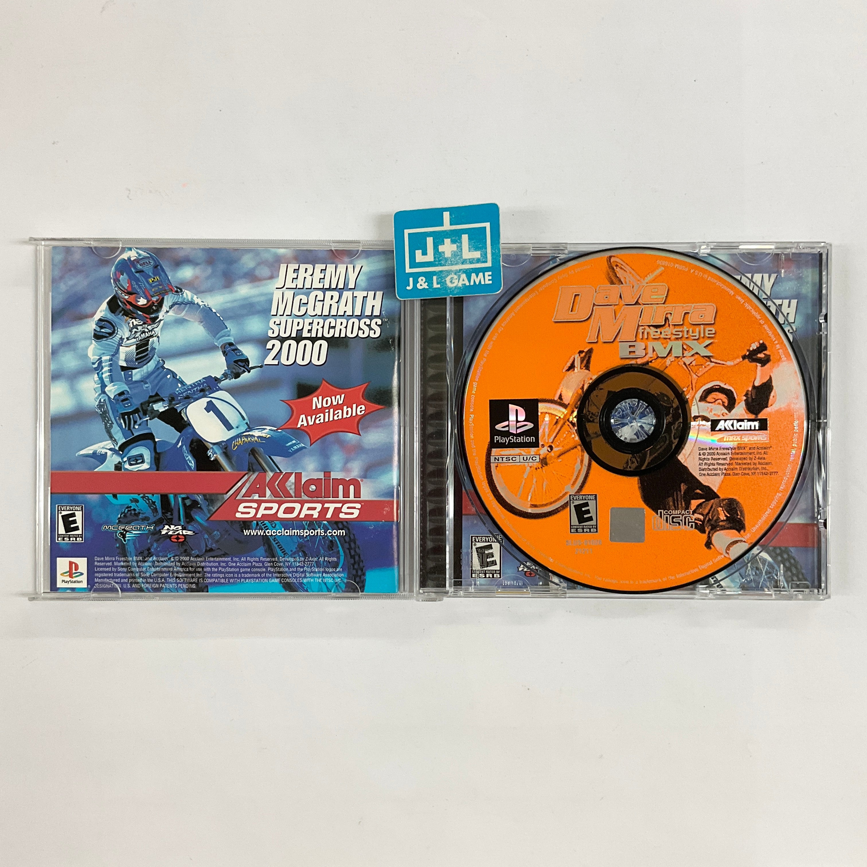 Dave Mirra Freestyle BMX - (PS1) PlayStation 1 [Pre-Owned] Video Games Acclaim   