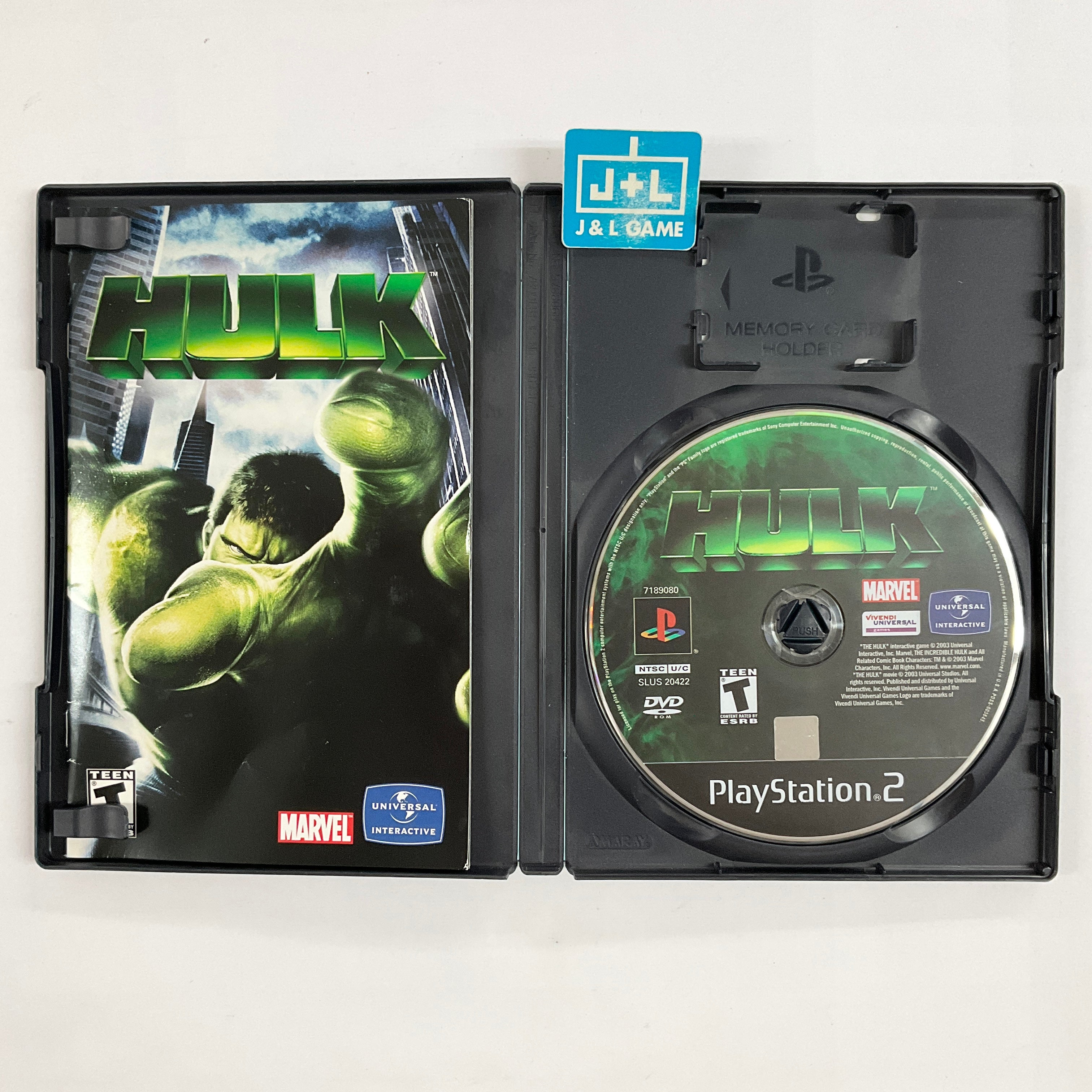 Hulk - (PS2) PlayStation 2 [Pre-Owned] Video Games Universal Interactive   