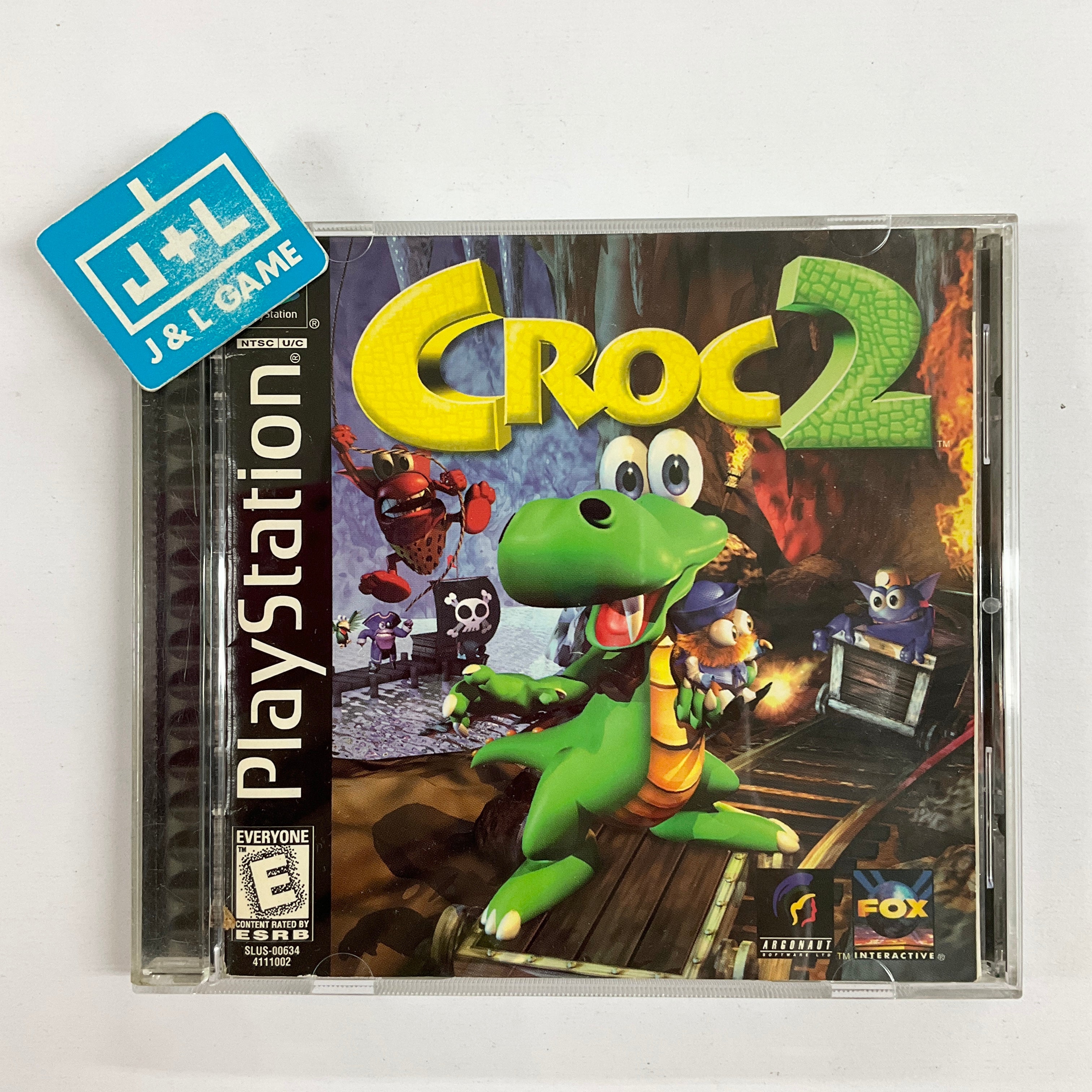 Croc 2  - (PS1) PlayStation 1 [Pre-Owned] Video Games Fox Interactive   