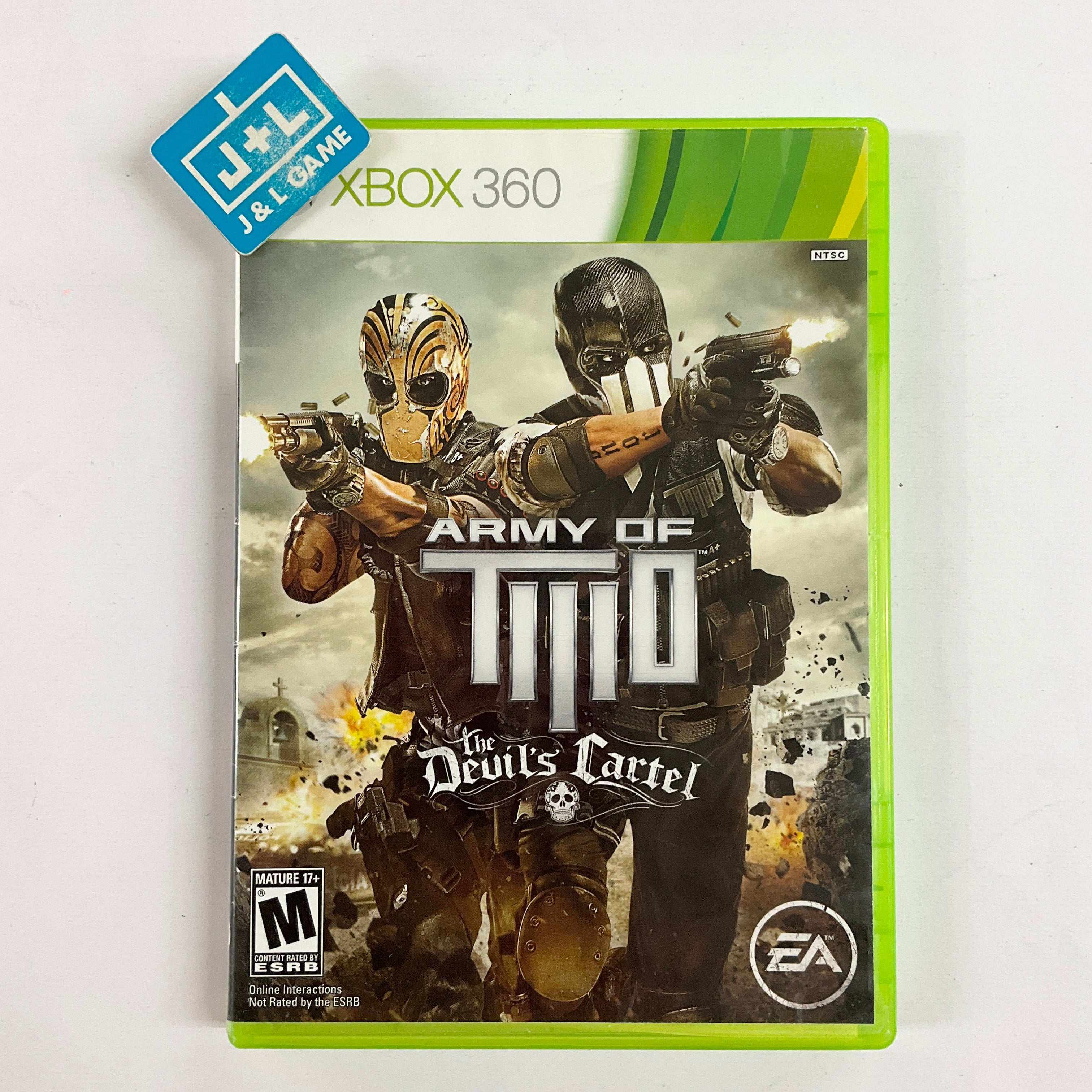 Army of Two: The Devil's Cartel - Xbox 360 [Pre-Owned] Video Games Electronic Arts   