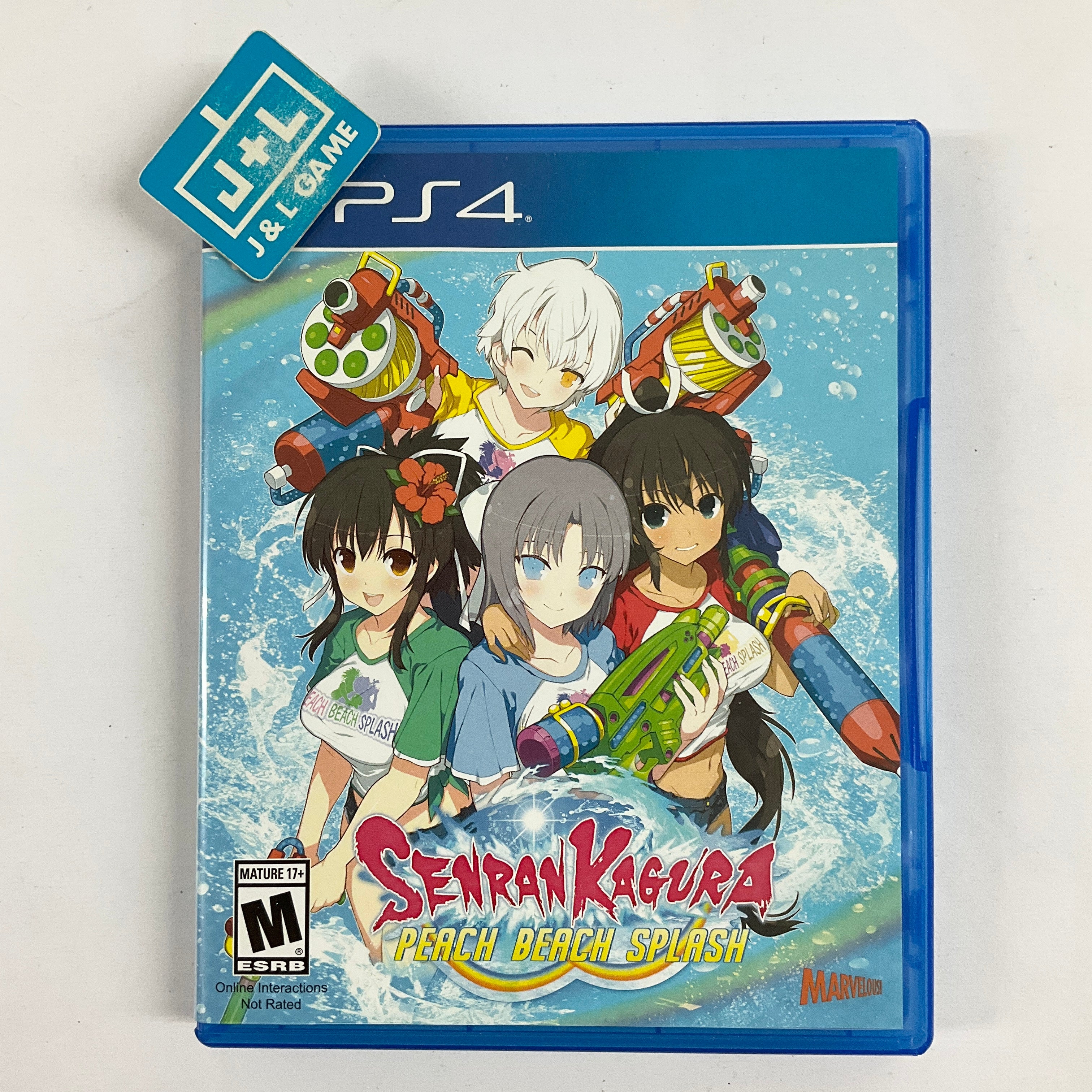 Senran Kagura: Peach Beach Splash - (PS4) PlayStation 4 [Pre-Owned] Video Games XSEED Games   