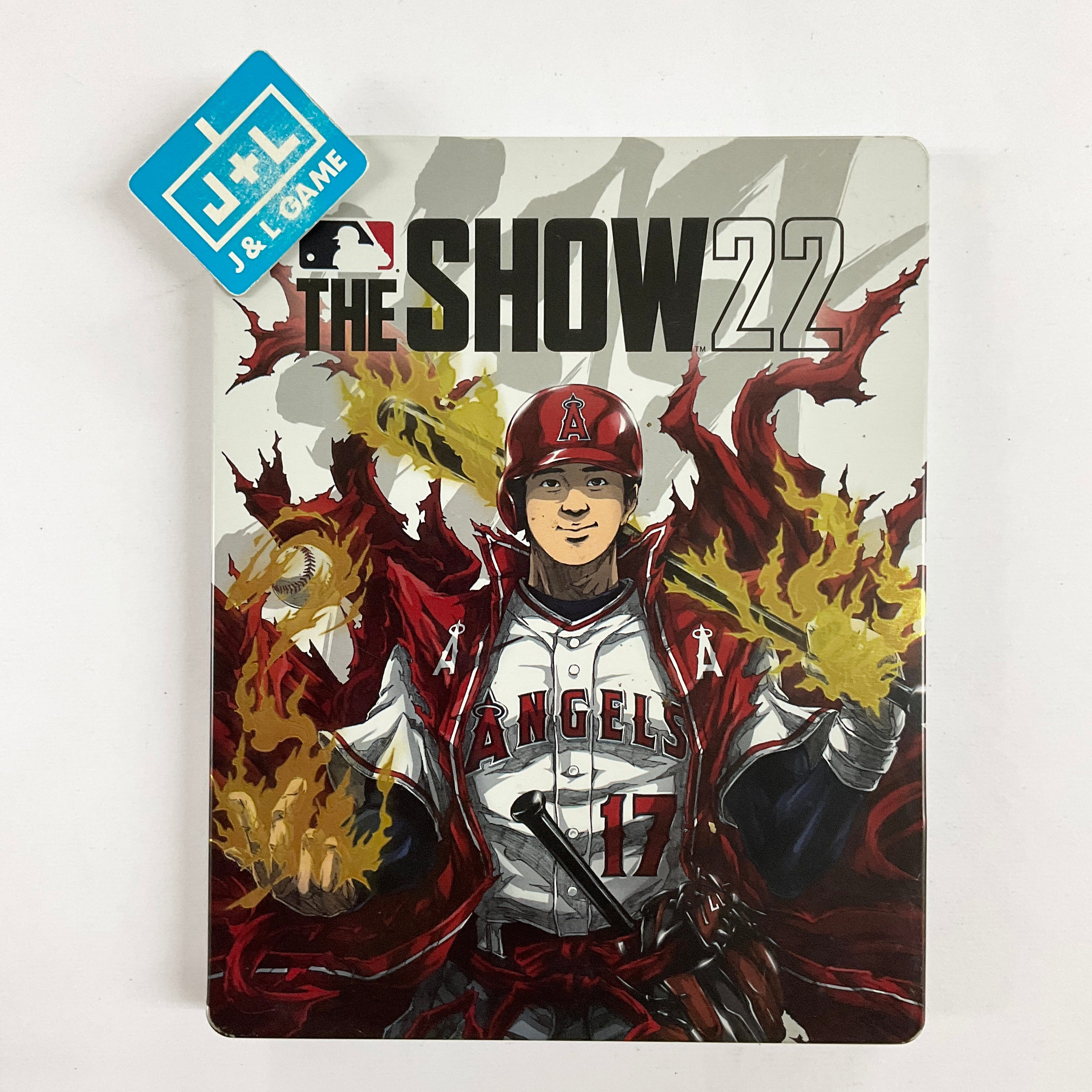 MLB The Show 22 (Steelbook) - (PS4) PlayStation 4 [Pre-Owned] Video Games MLB AM   