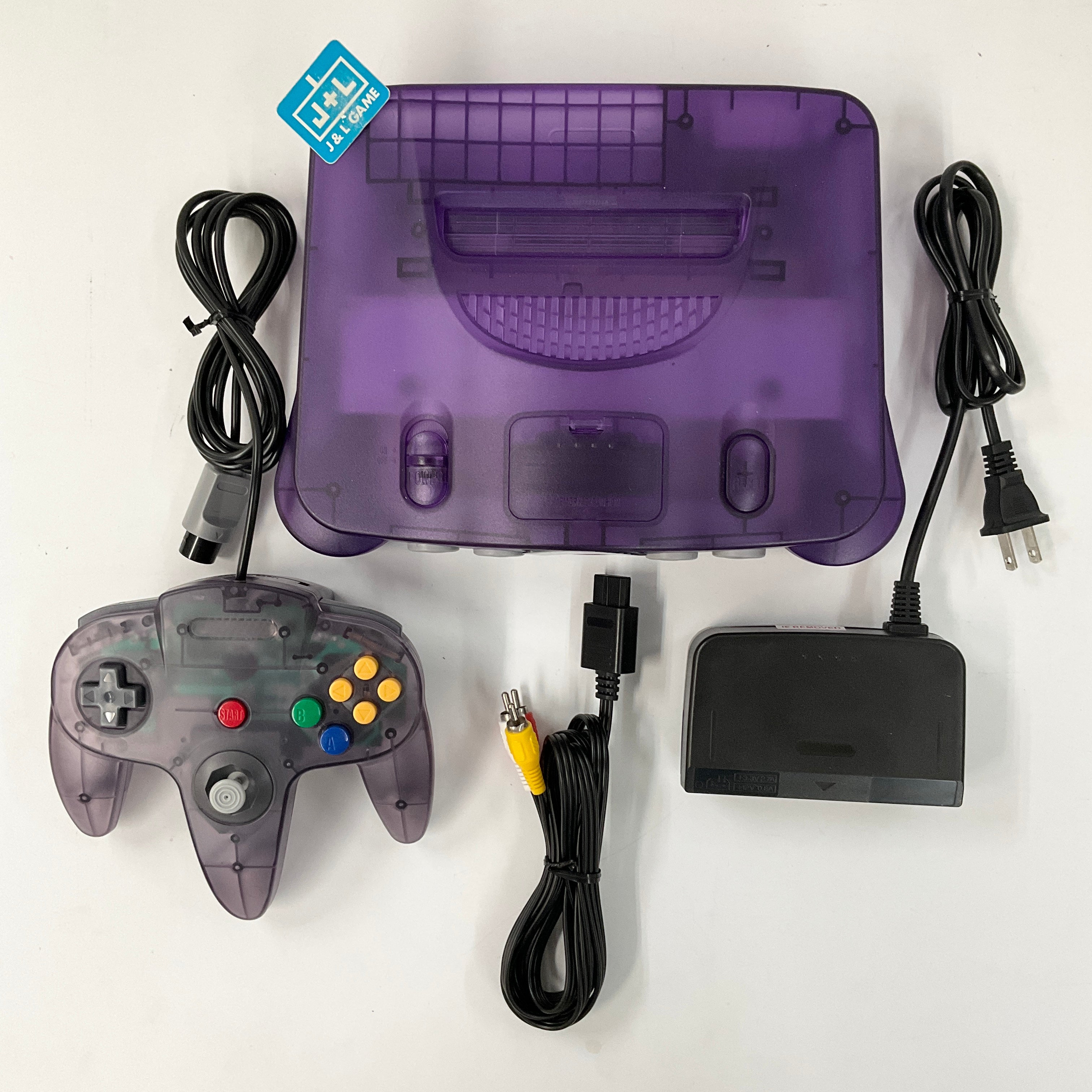 Nintendo 64 Hardware Console (Clear Purple) - (N64) Nintendo 64 [Pre-Owned] Consoles Nintendo   