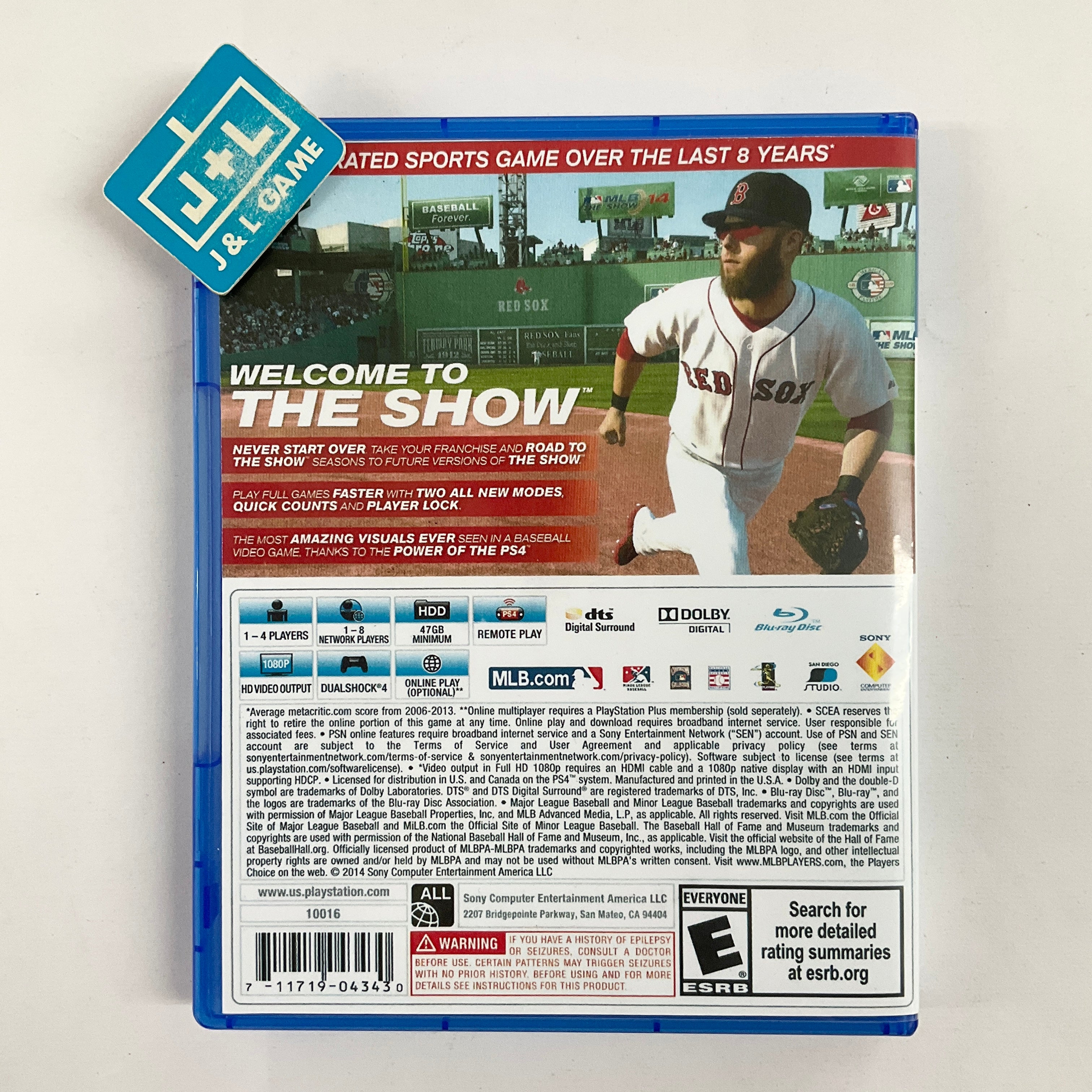 MLB 14: The Show - (PS4) Playstation 4 [Pre-Owned] Video Games PlayStation   