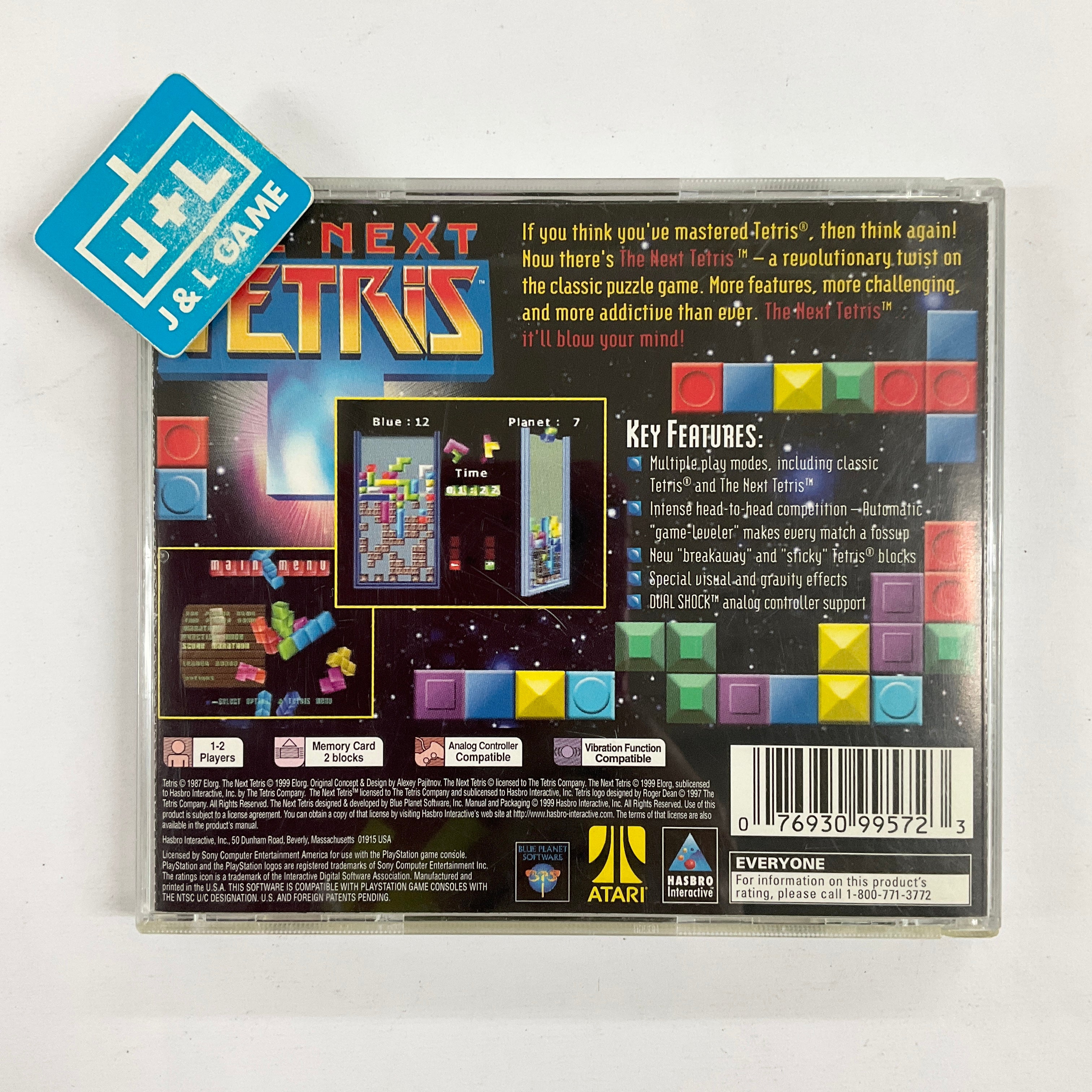 The Next Tetris - (PS1) Playstation 1 [Pre-Owned] Video Games Hasbro   