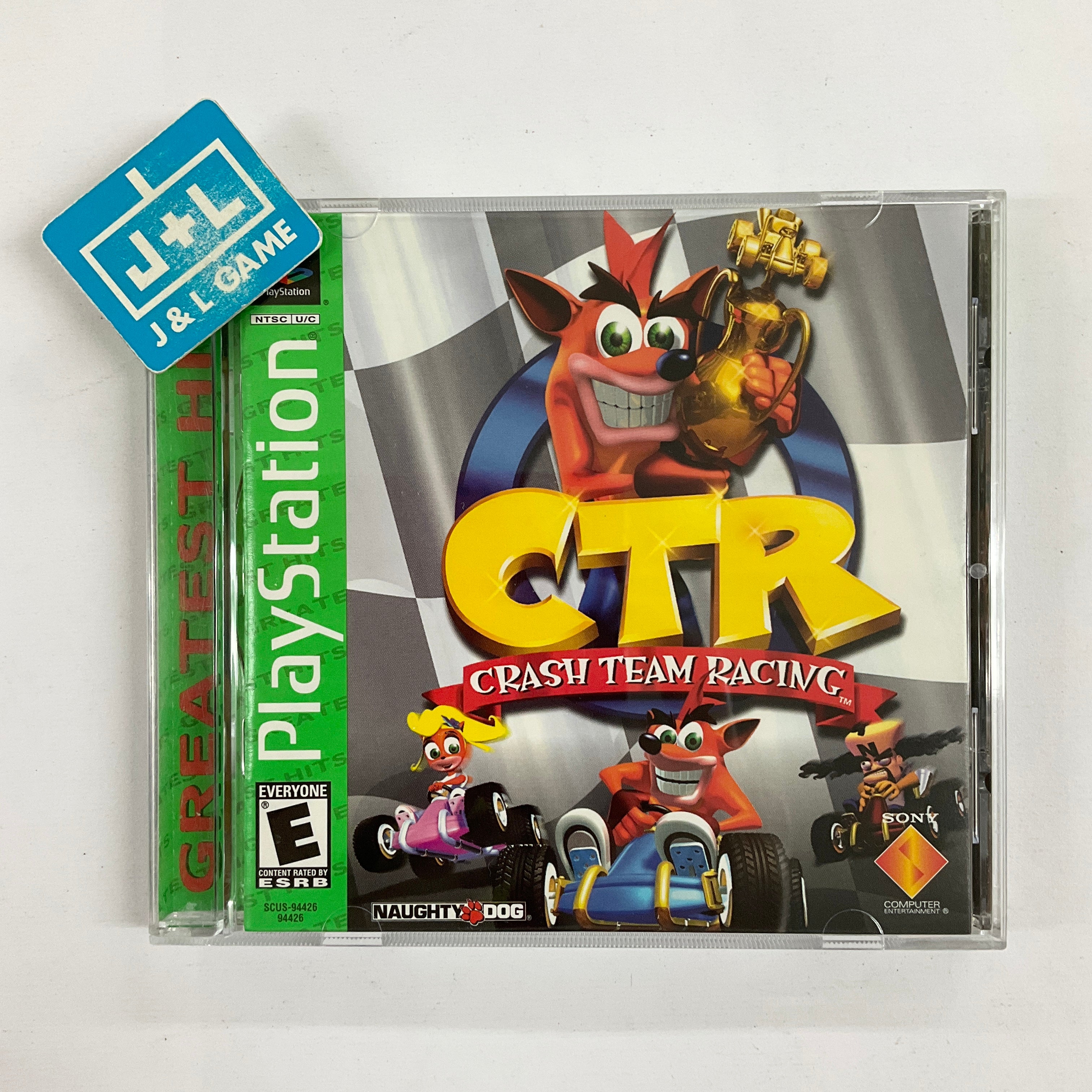 CTR Crash Team Racing (Greatest Hits) - (PS1) PlayStation 1 [Pre-Owned] Video Games SCEA   