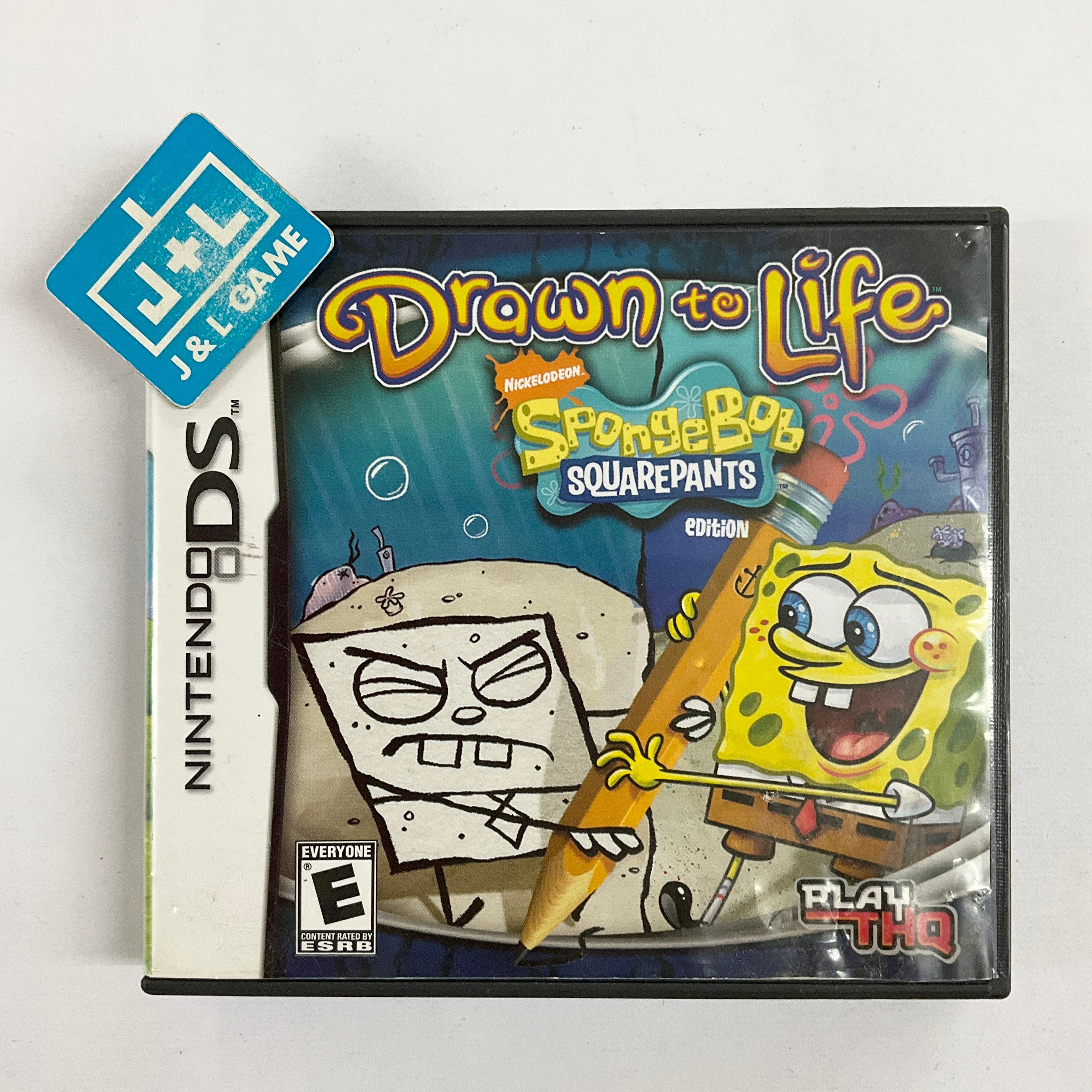 Drawn to Life: SpongeBob SquarePants Edition - (NDS) Nintendo DS [Pre-Owned] Video Games THQ   